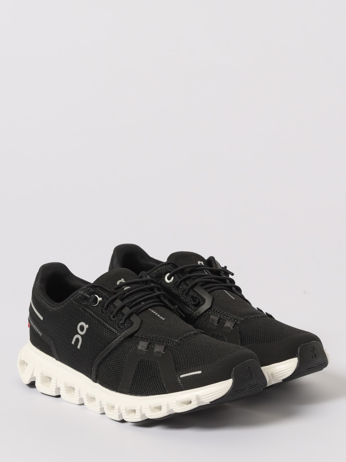 ON RUNNING SNEAKERS: Sneakers Cloud 6 On in mesh , Nero - Img 2