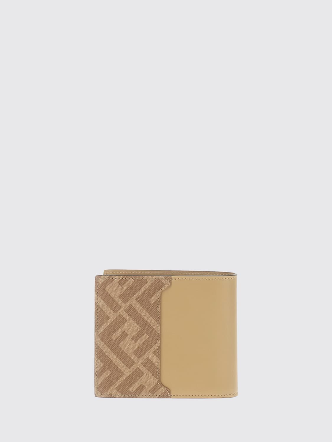 FENDI WALLET: Wallet men Fendi, Sand - Img 3