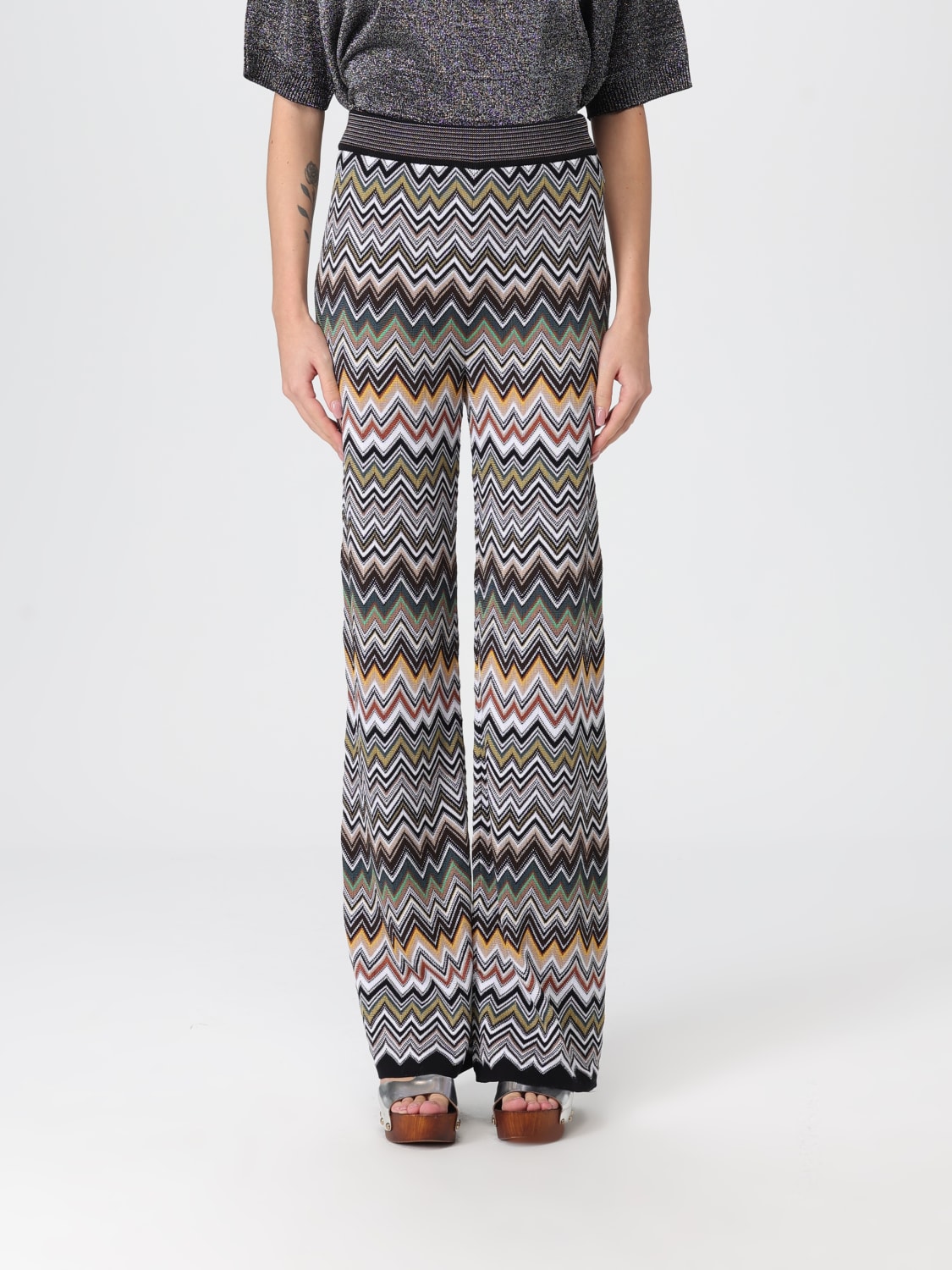 MISSONI PANTALONES: Pantalón mujer Missoni, Marrón - Img 1