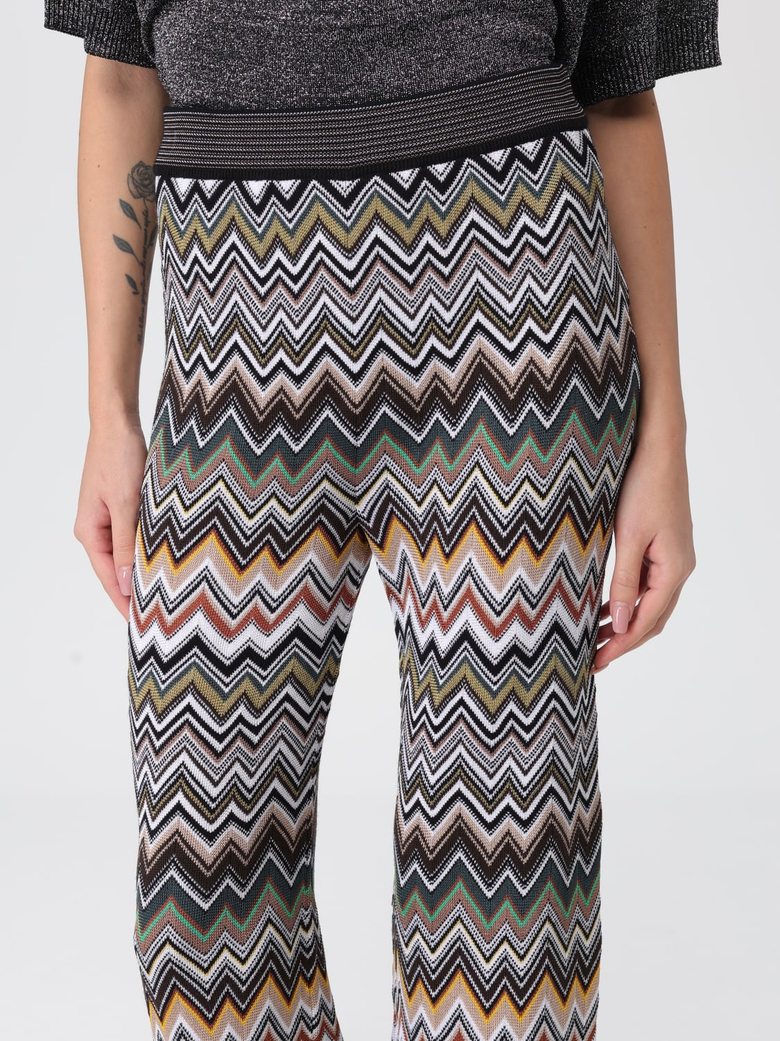 MISSONI PANTALONES: Pantalón mujer Missoni, Marrón - Img 5