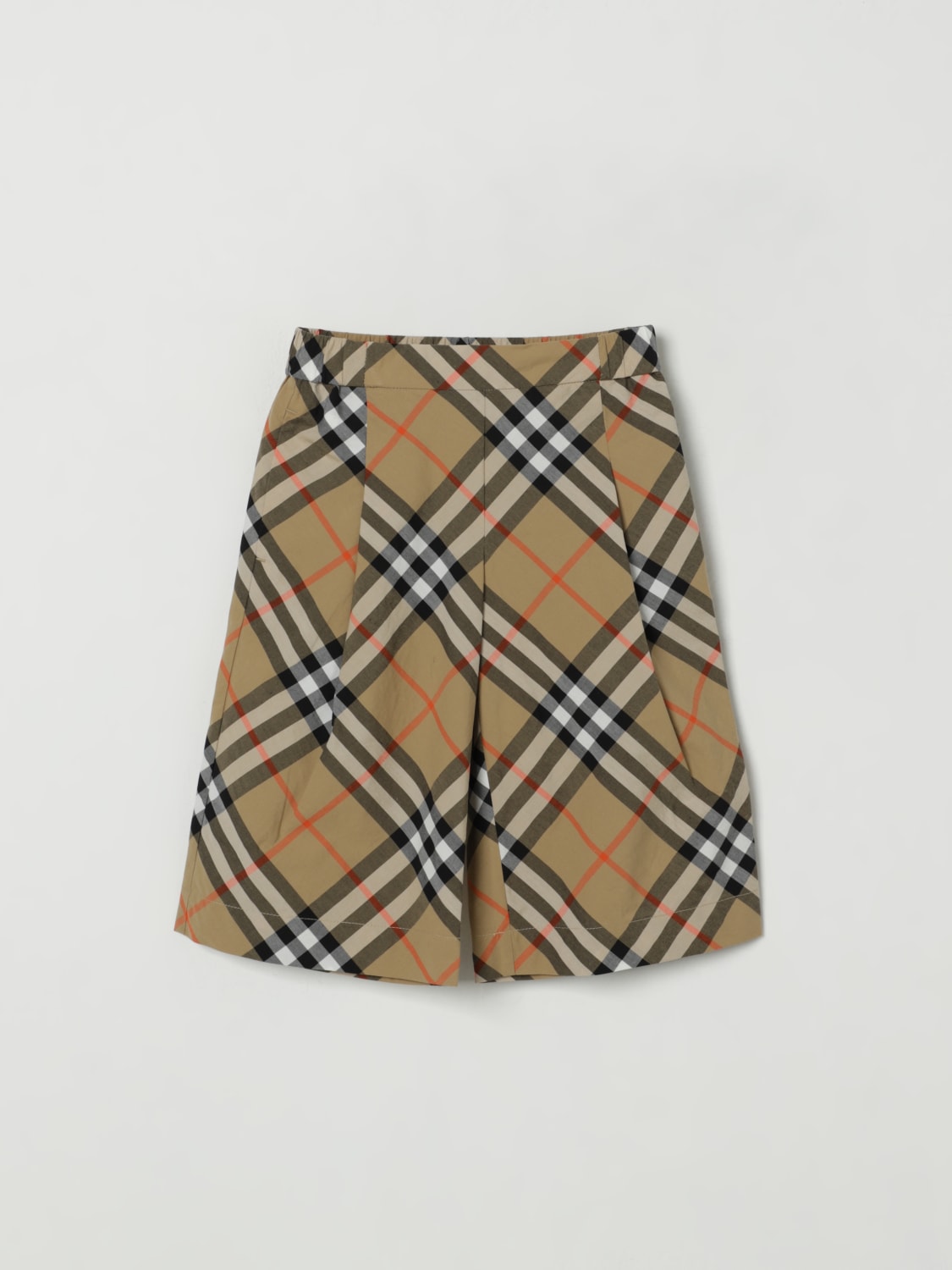 BURBERRY PANTS: Pants kids Burberry, Beige - Img 1