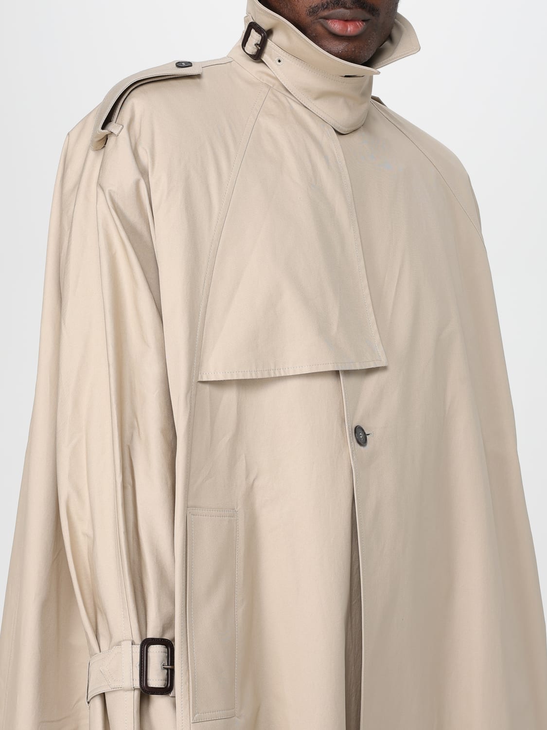 SAINT LAURENT JACKET: Coat men Saint Laurent, Beige - Img 5