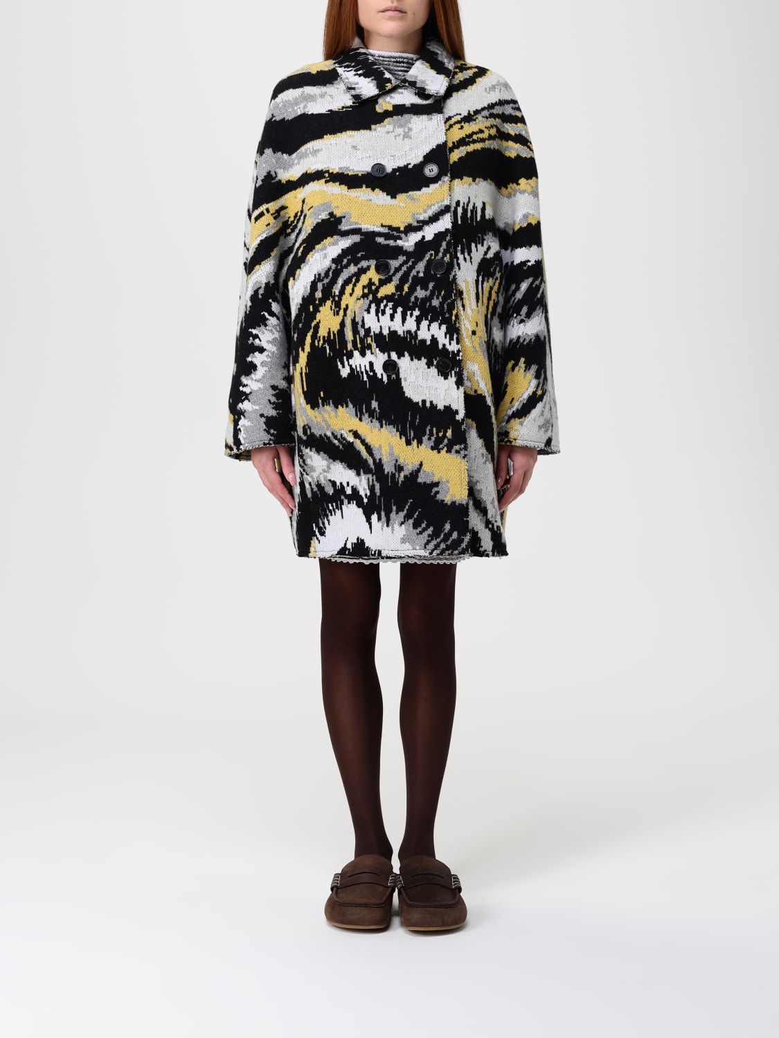 MISSONI COAT: Jacket woman Missoni, Black - Img 1