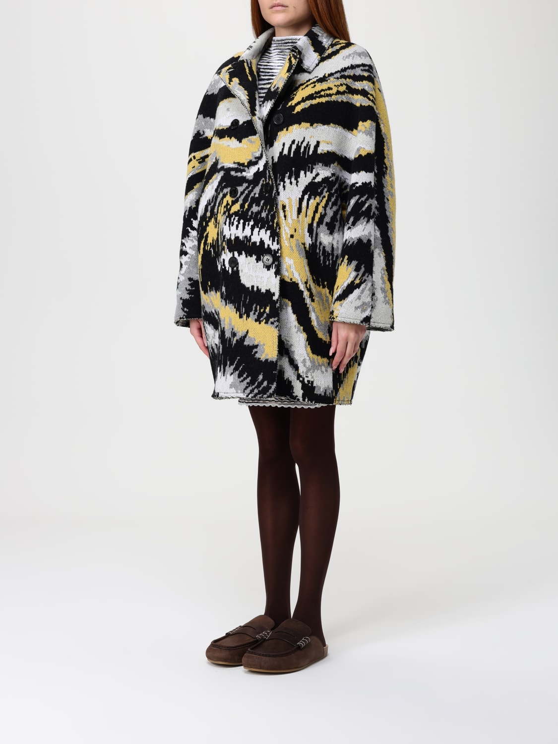 MISSONI COAT: Jacket woman Missoni, Black - Img 4