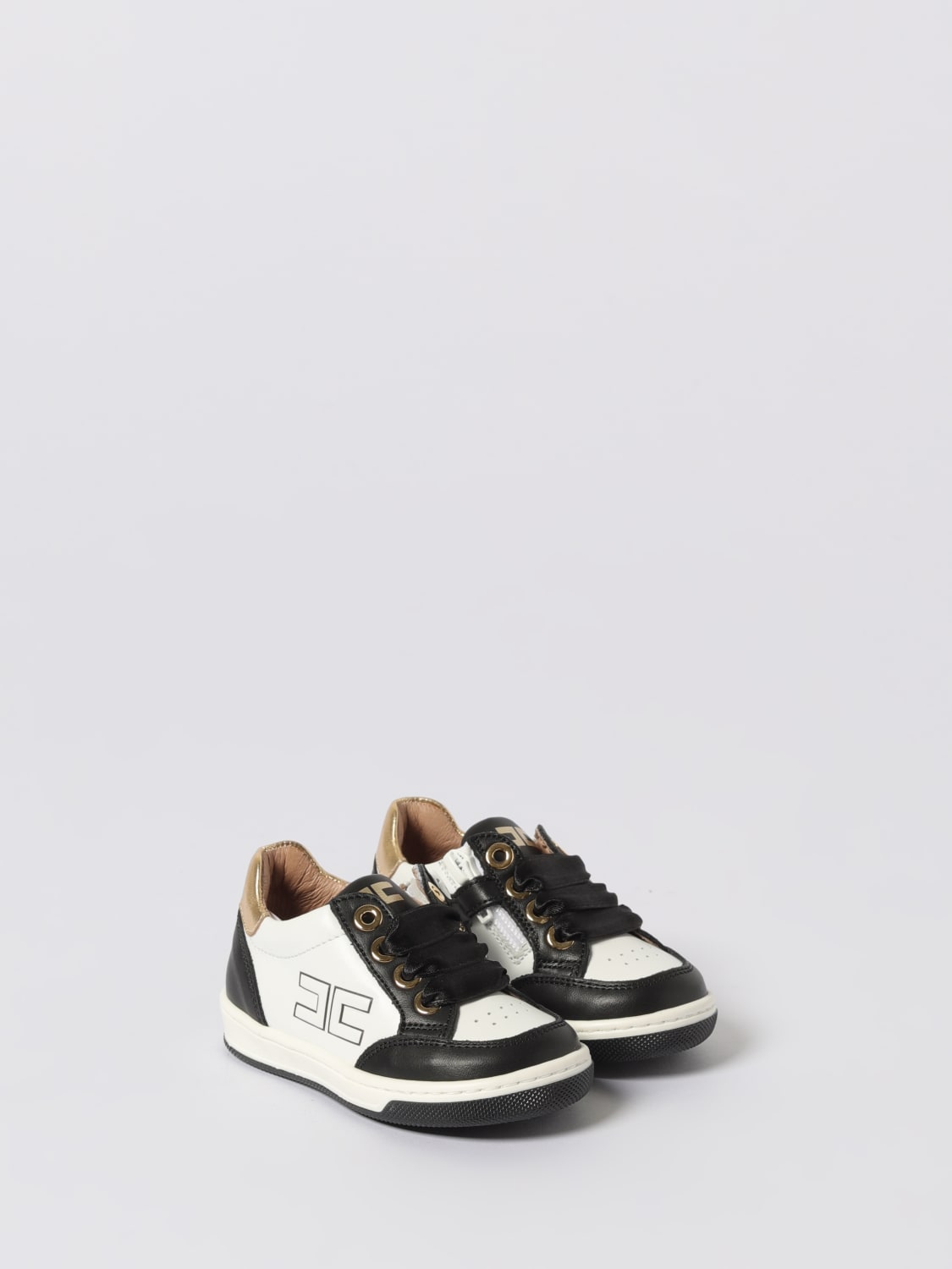 ELISABETTA FRANCHI LA MIA BAMBINA SNEAKERS: Sneakers kinder Elisabetta Franchi La Mia Bambina, Weiß - Img 2