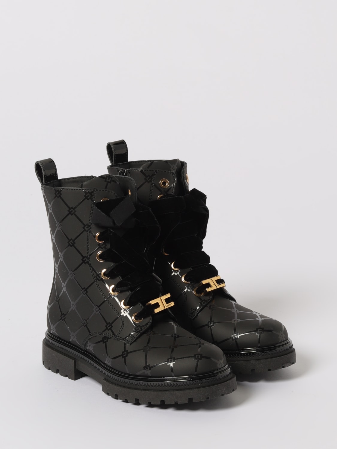 ELISABETTA FRANCHI LA MIA BAMBINA SHOES: Shoes kids Elisabetta Franchi La Mia Bambina, Black - Img 2