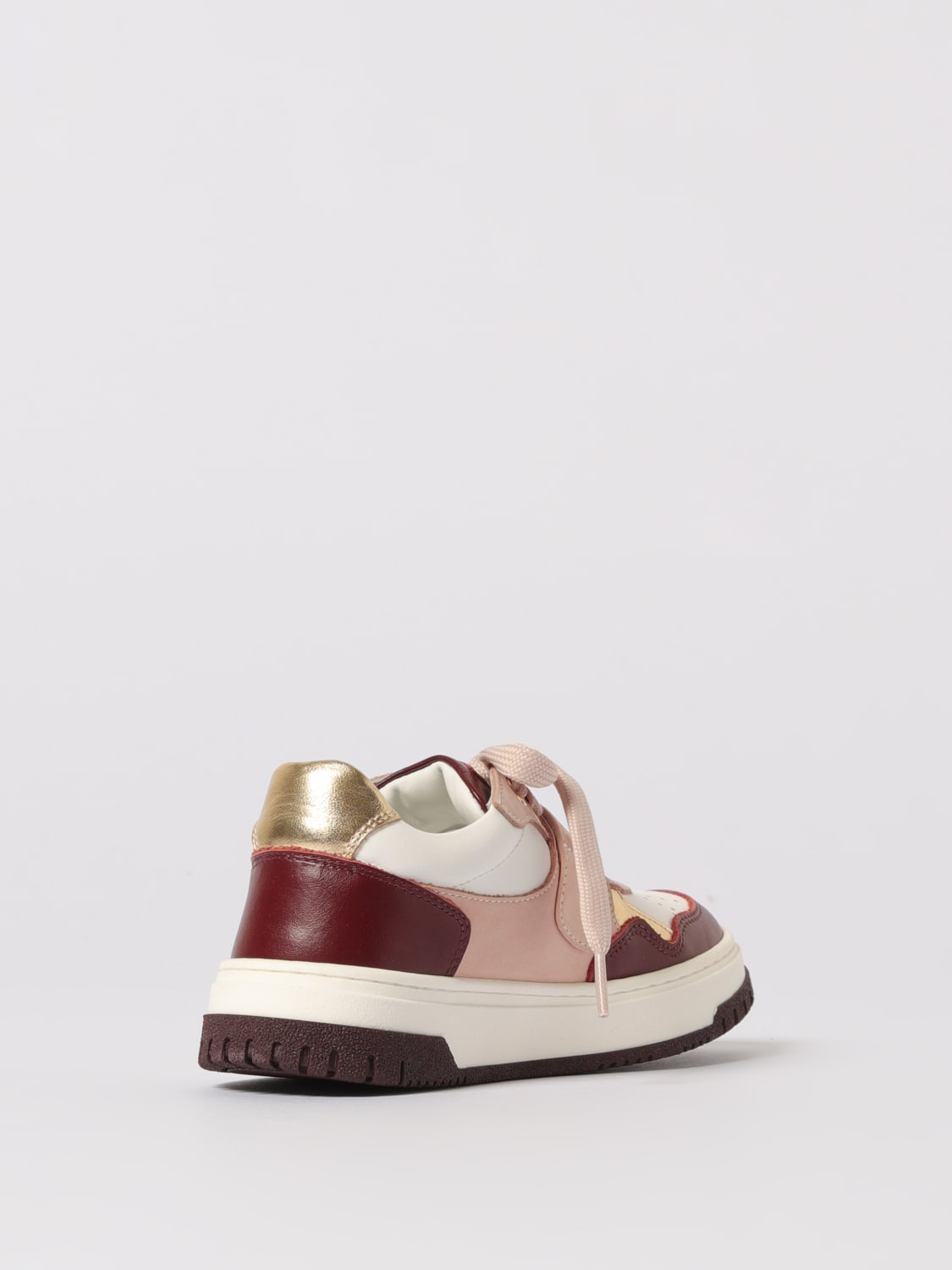 ELISABETTA FRANCHI LA MIA BAMBINA SNEAKERS: Sneakers Elisabetta Franchi La Mia Bambina in pelle , Bianco - Img 3