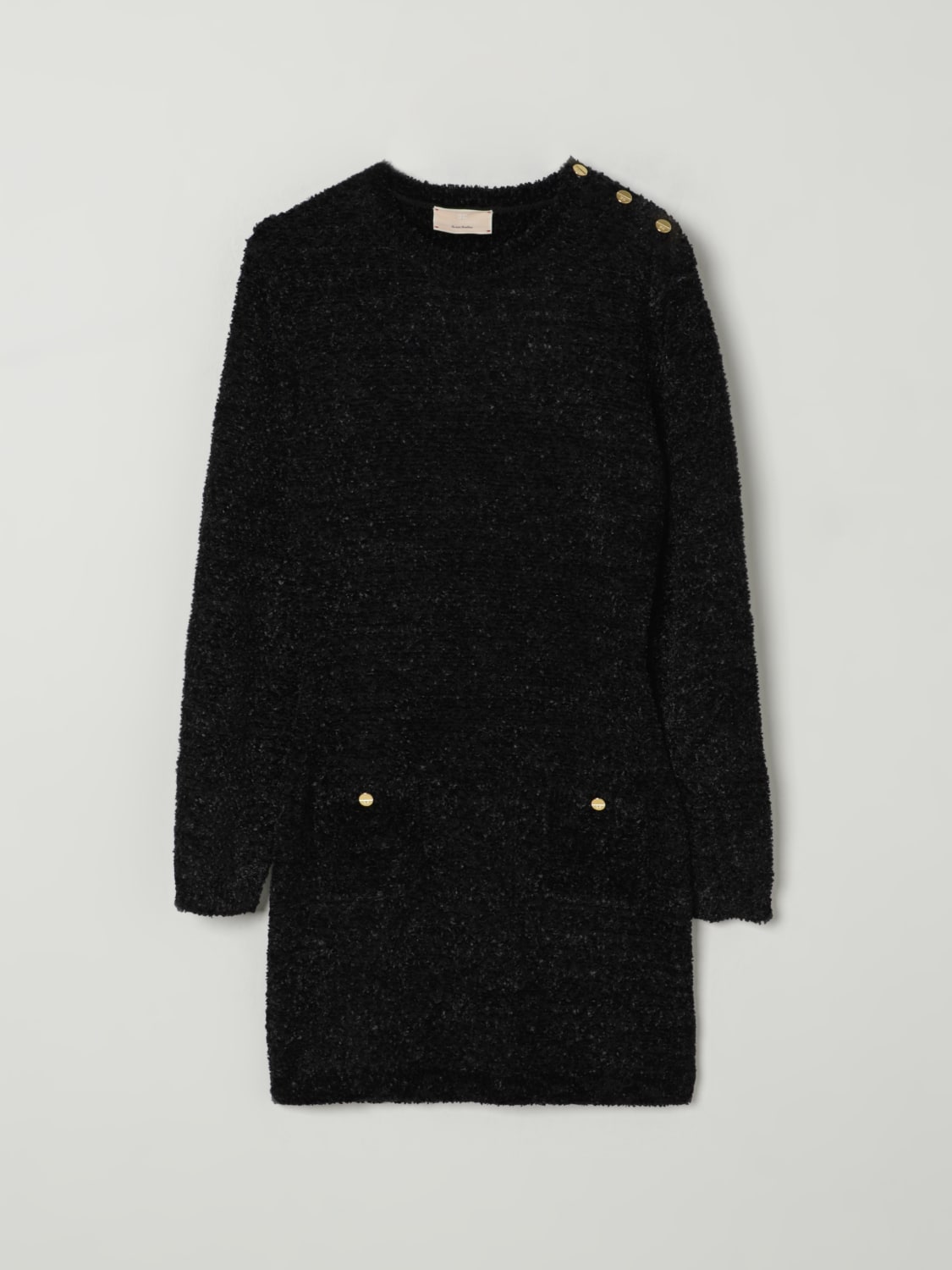 ELISABETTA FRANCHI LA MIA BAMBINA VESTIDO: Vestido niños Elisabetta Franchi La Mia Bambina, Negro - Img 1