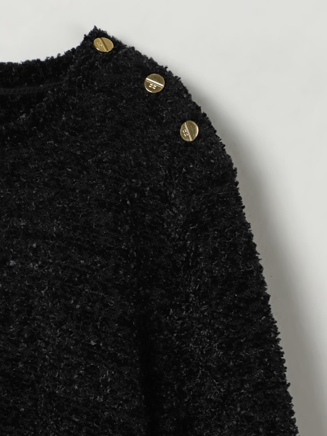 ELISABETTA FRANCHI LA MIA BAMBINA VESTIDO: Vestido niños Elisabetta Franchi La Mia Bambina, Negro - Img 3