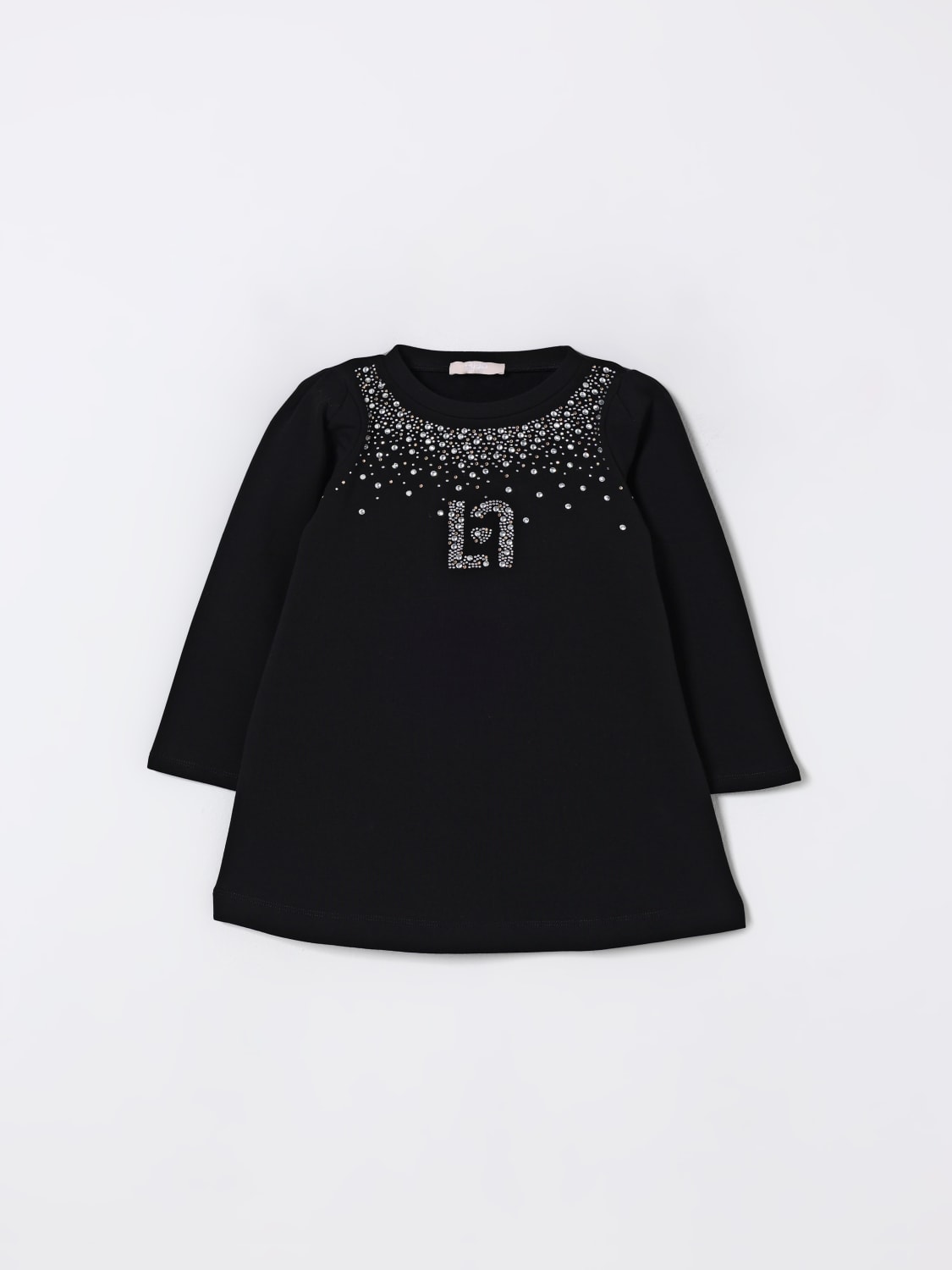 LIU JO DRESS: Dress kids Liu Jo, Black - Img 1