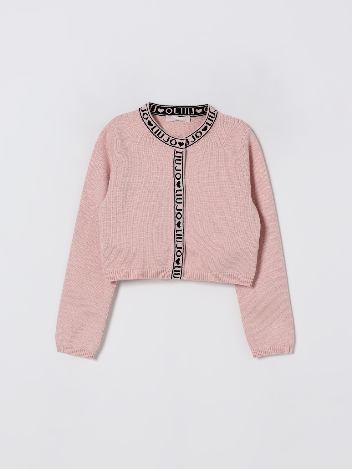 LIU JO SWEATER: Sweater kids Liu Jo, Pink - Img 1