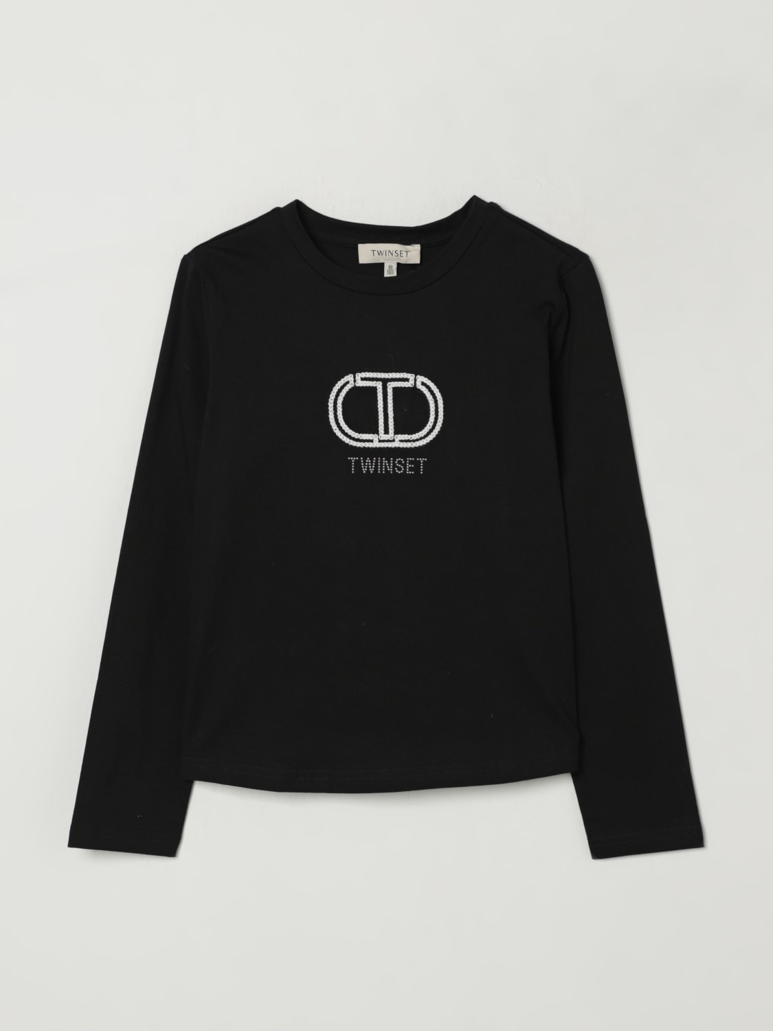 TWINSET CAMISETA: Camisetas niños Twinset, Negro - Img 1