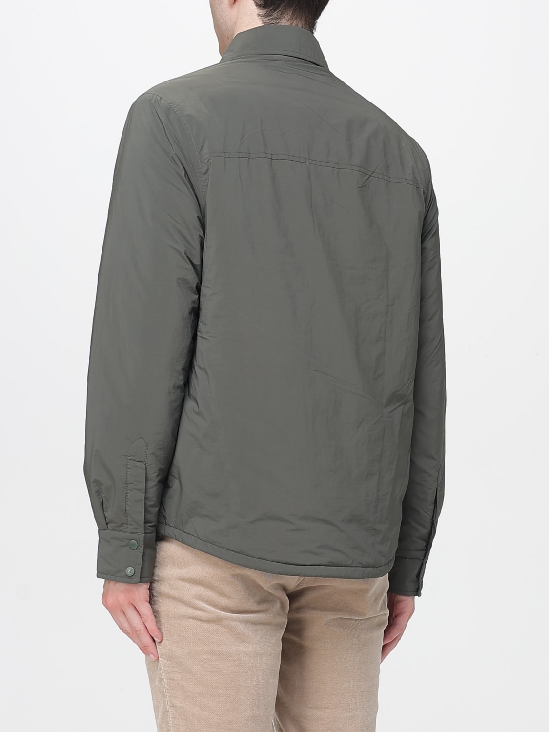 K-WAY JACKET: Coat men K-way, Green - Img 2