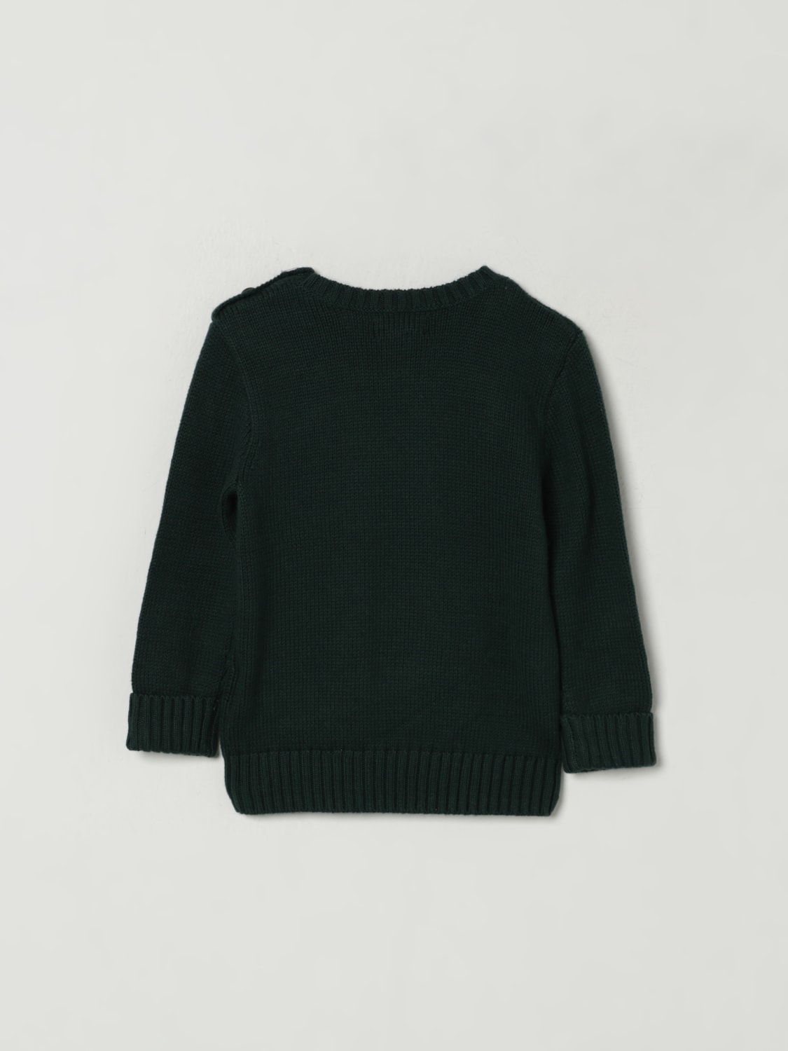POLO RALPH LAUREN SWEATER: Sweater kids Polo Ralph Lauren, Green - Img 2