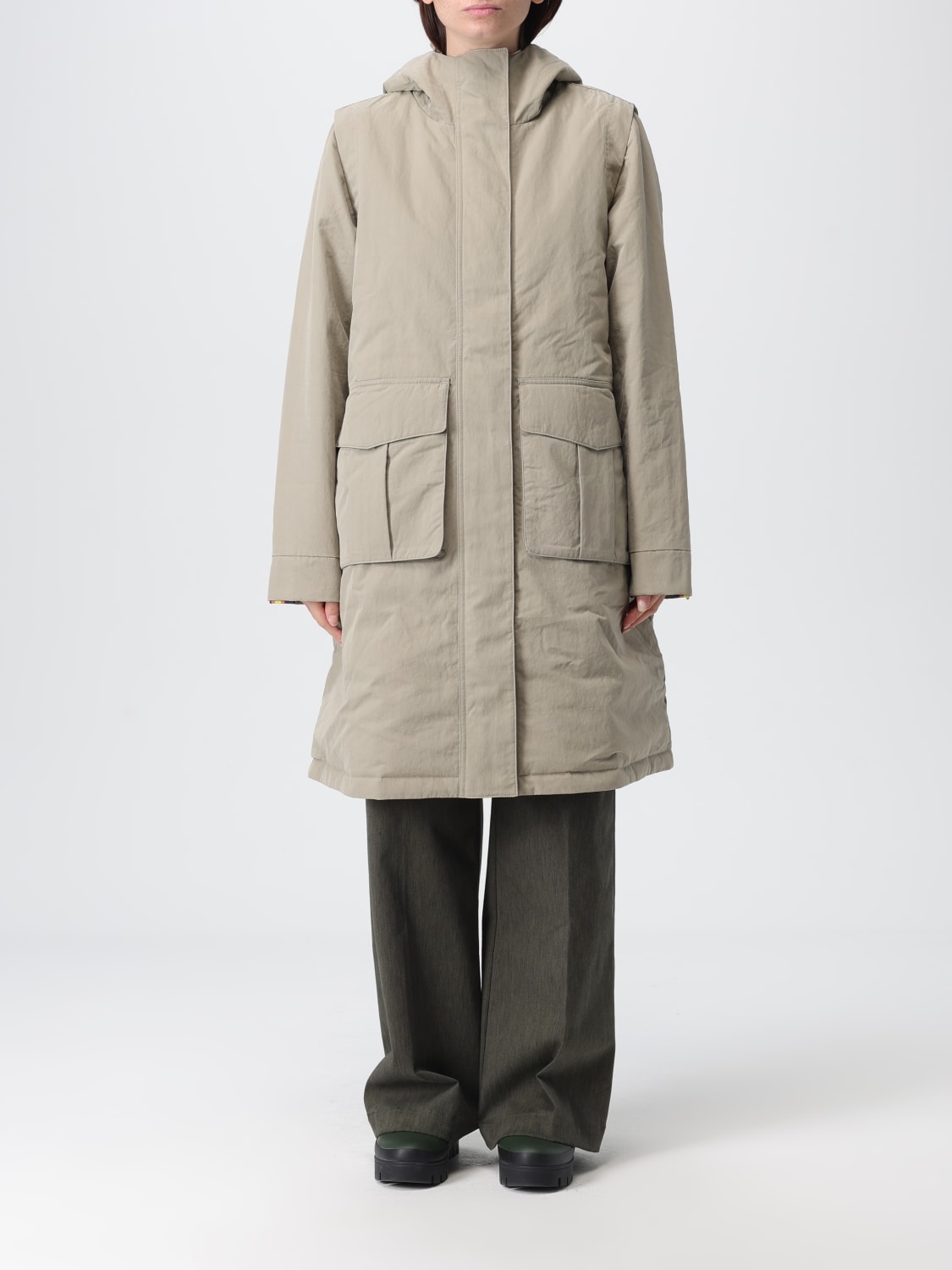 K-WAY MANTEAU: Manteau femme K-way, Vert - Img 1