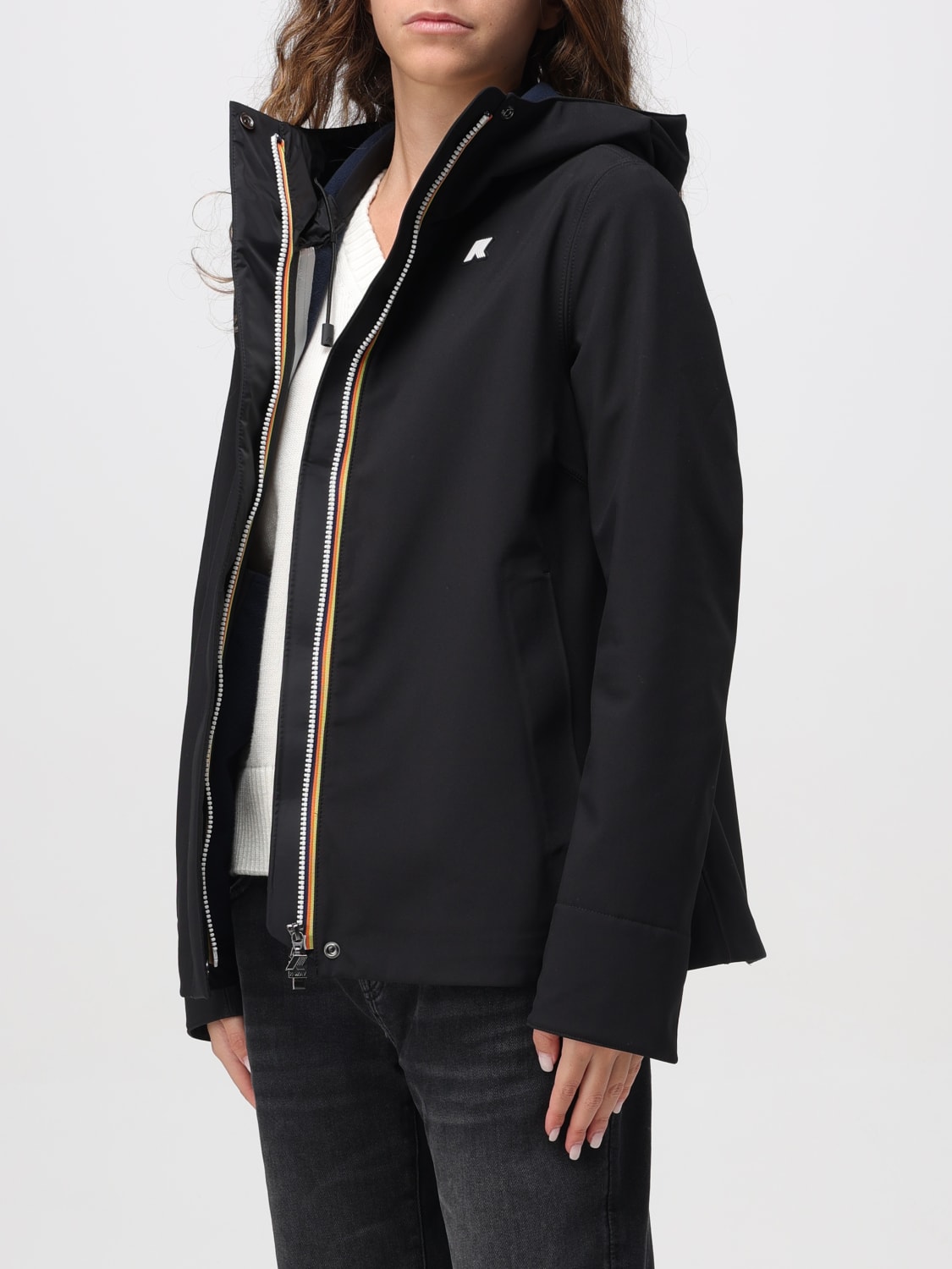 K-WAY JACKET: Coat woman K-way, Black - Img 3
