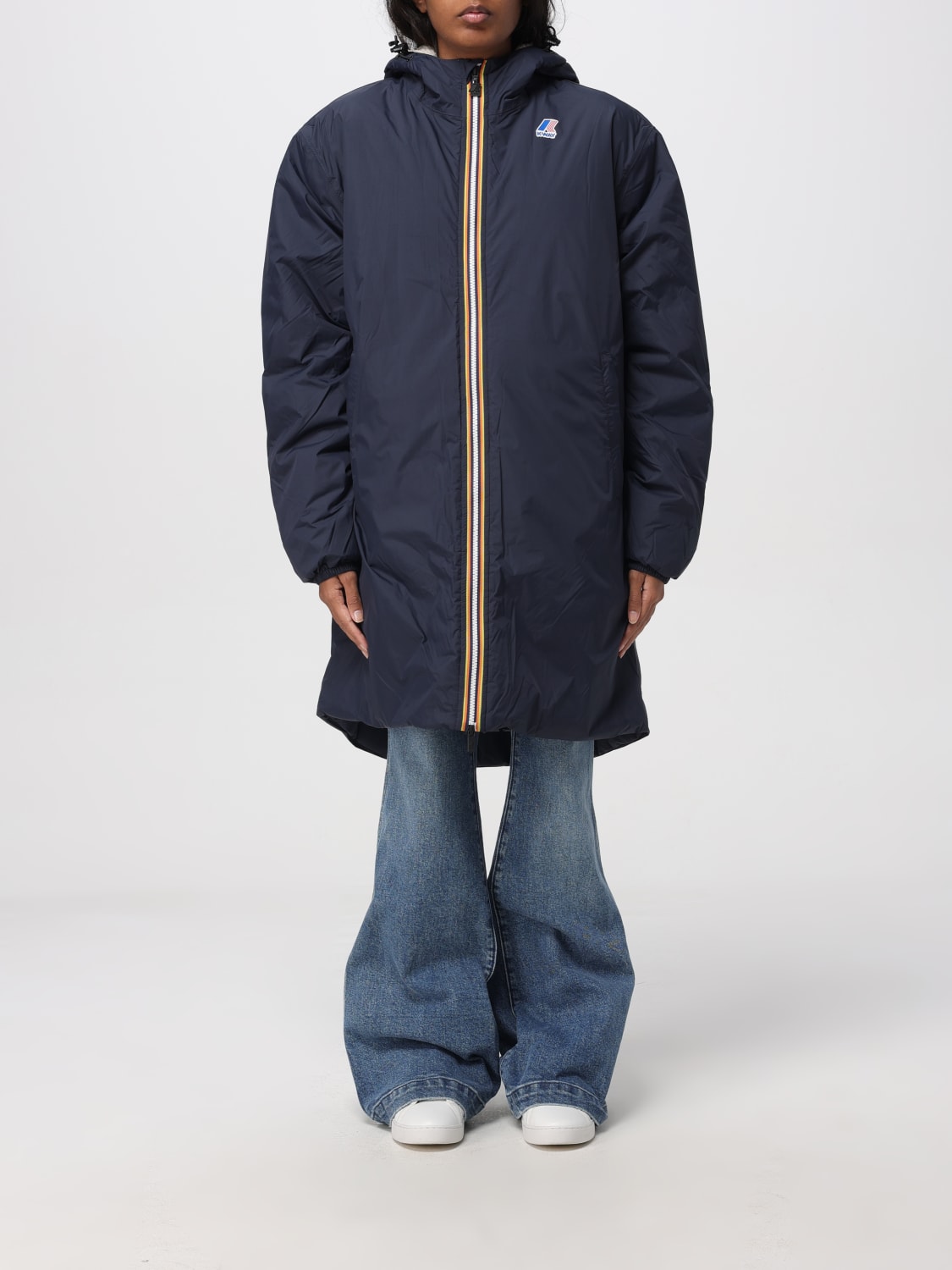 K-WAY КУРТКА: Пальто Женское K-way, Синий - Img 1