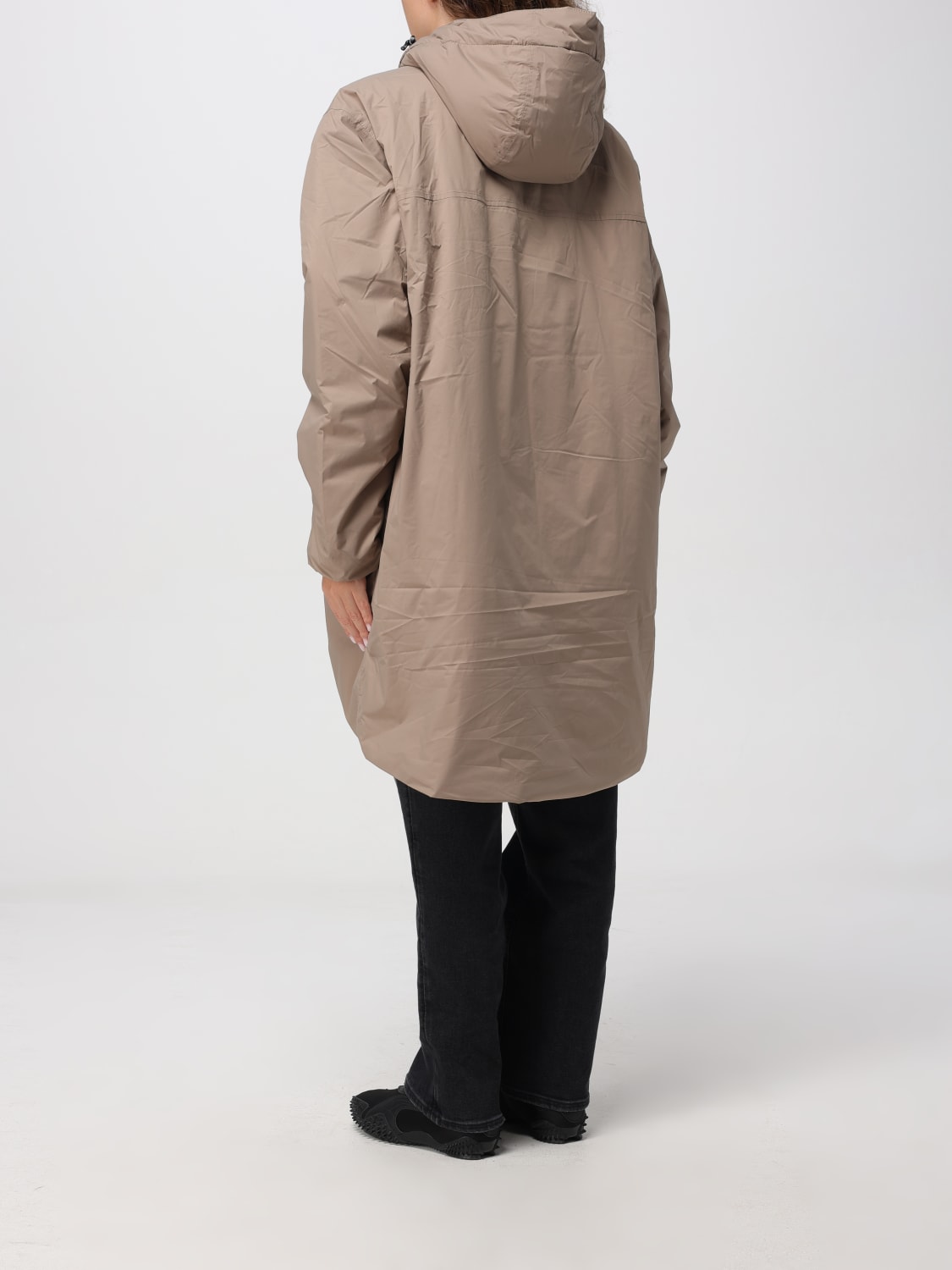 K-WAY JACKET: Coat woman K-way, Beige - Img 2