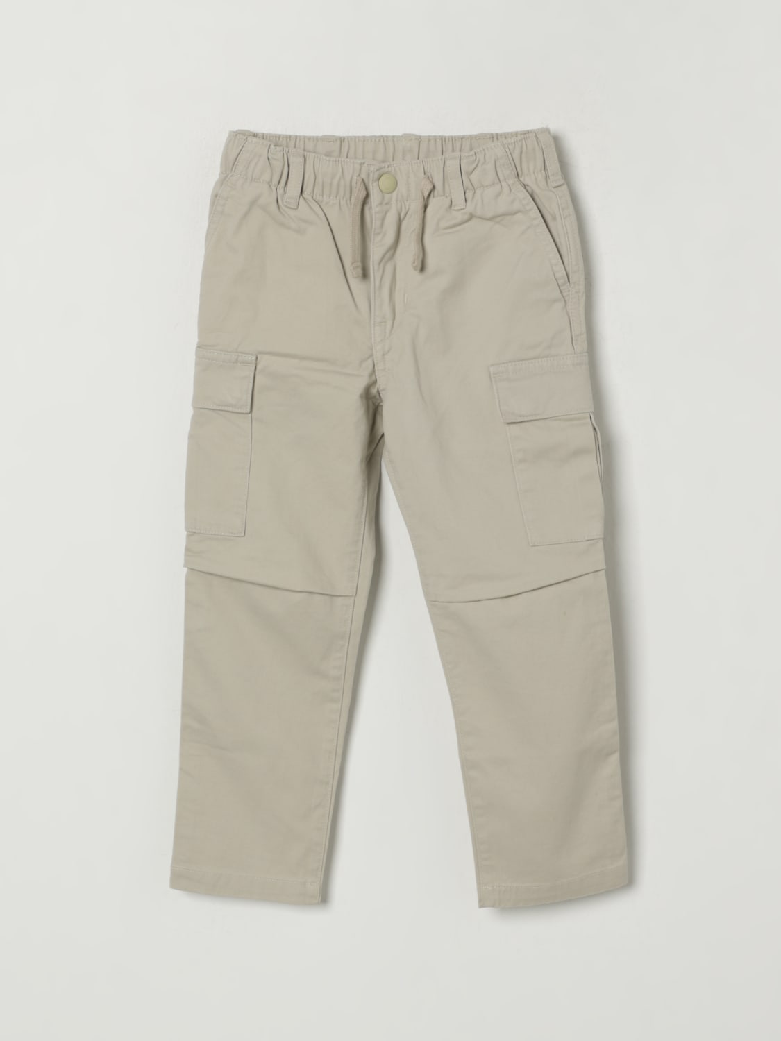 POLO RALPH LAUREN PANTS: Pants kids Polo Ralph Lauren, Beige - Img 1