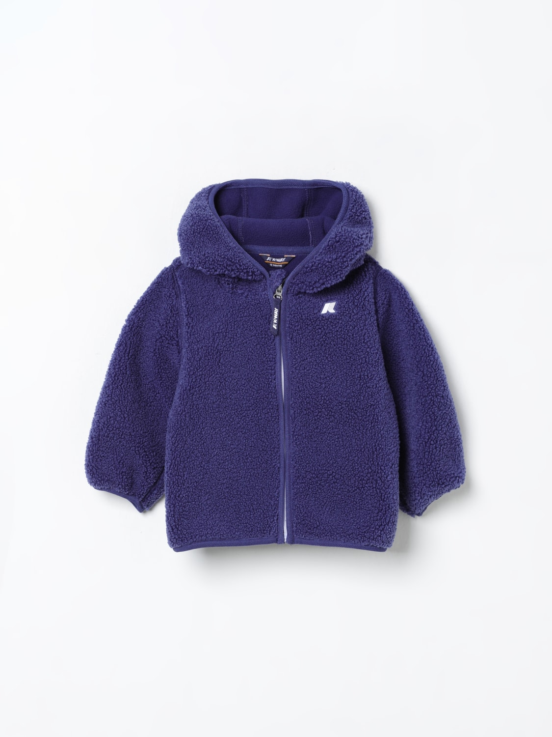 K-WAY JACKET: Coats kids K-way, Blue - Img 1