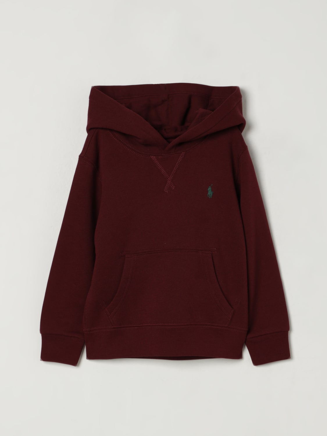 POLO RALPH LAUREN SWEATER: Sweater kids Polo Ralph Lauren, Wine - Img 1