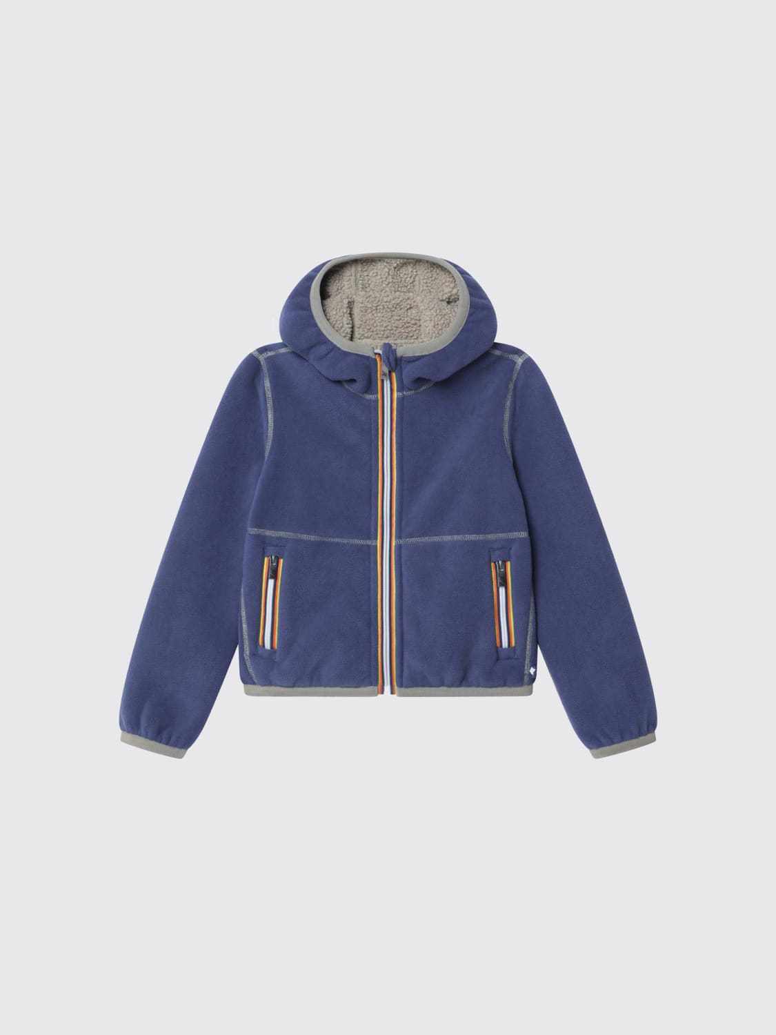 K-WAY JACKET: Coat kids K-way, Olive - Img 3