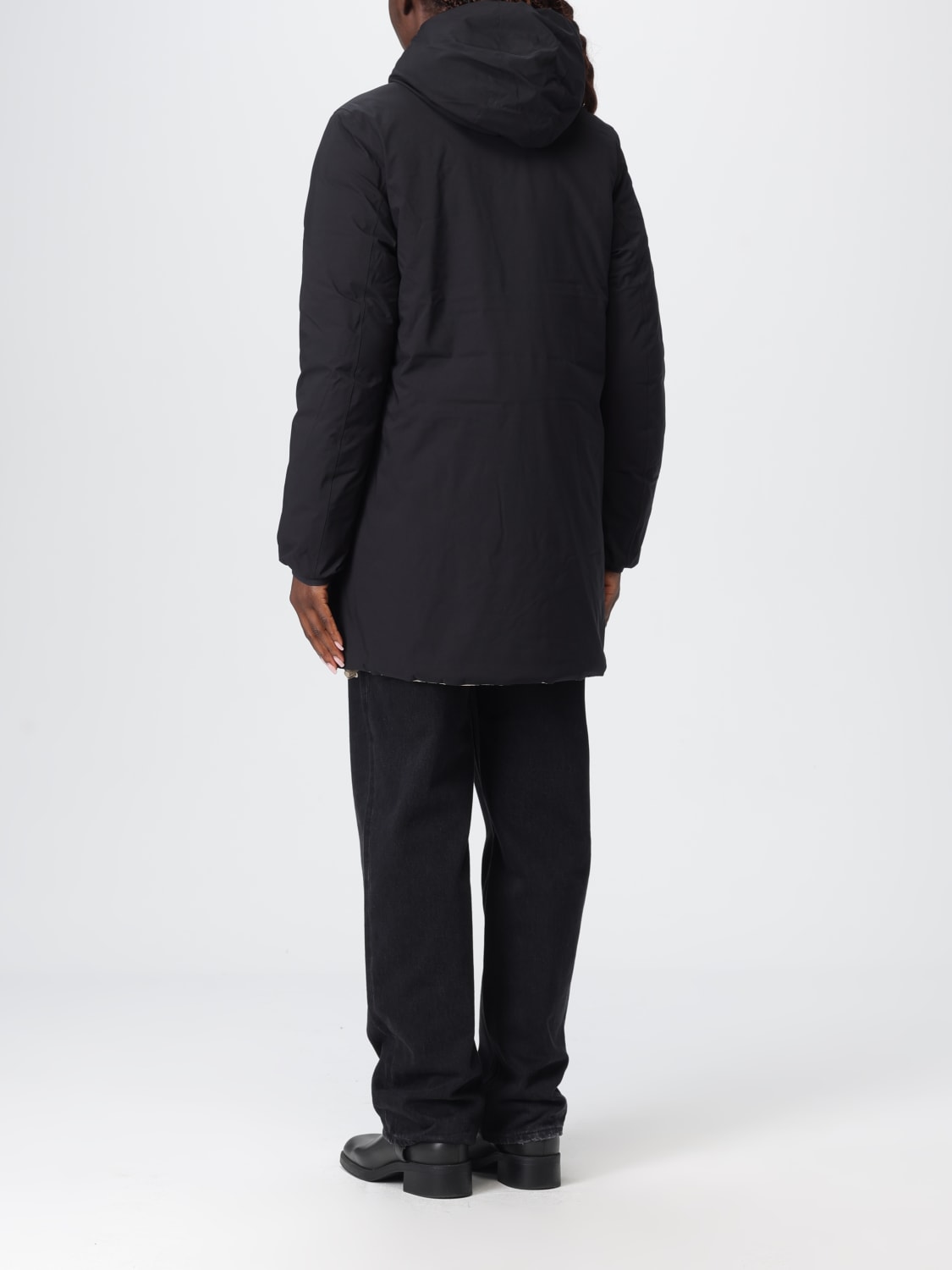 K-WAY JACKET: Coat woman K-way, Black - Img 2