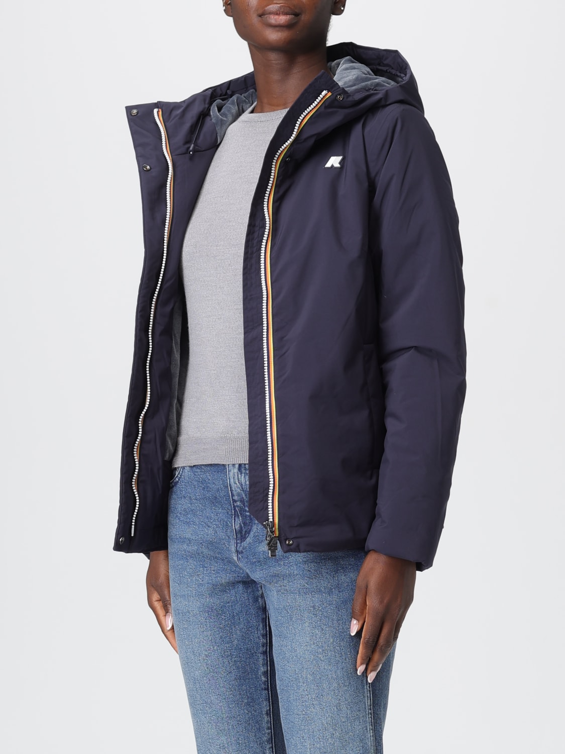 K-WAY ПАЛЬТО: Пальто Женское K-way, Синий - Img 3