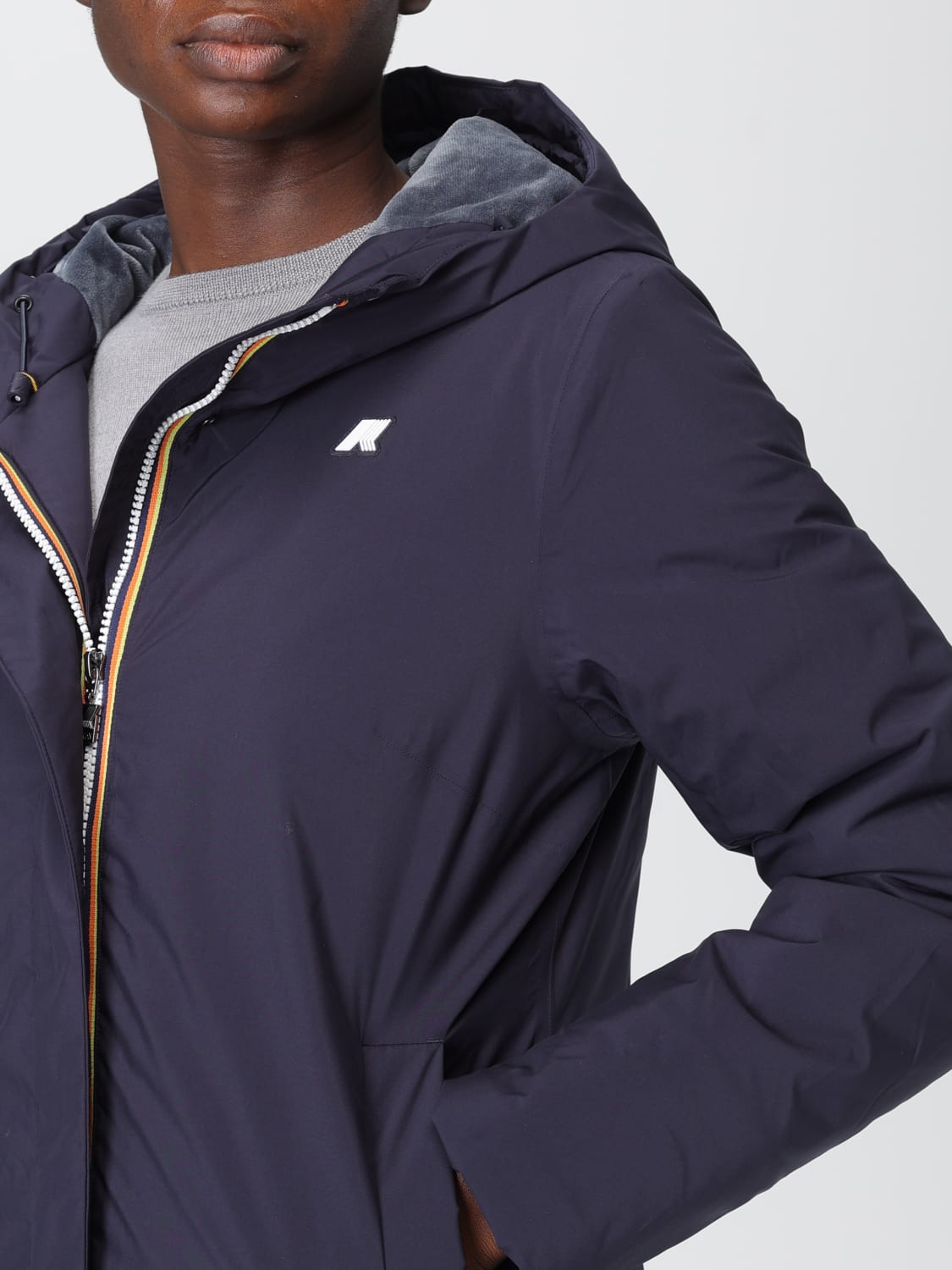 K-WAY ПАЛЬТО: Пальто Женское K-way, Синий - Img 4