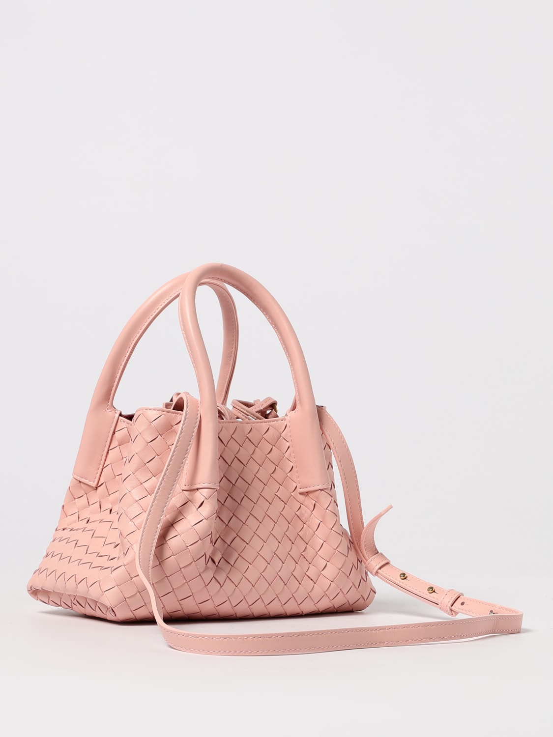 BOTTEGA VENETA HANDBAG: Shoulder bag woman Bottega Veneta, Pink - Img 3