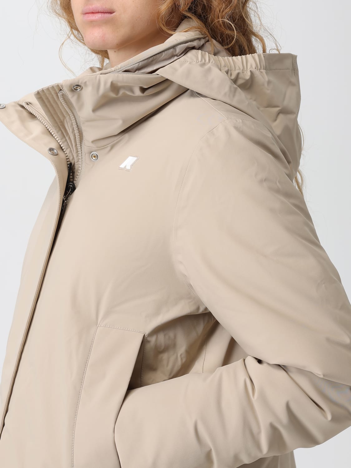 K-WAY MANTEAU: Manteau femme K-way, Beige - Img 4