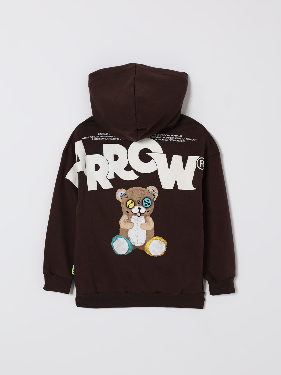 BARROW KIDS SWEATER: Sweater kids Barrow Kids, Brown - Img 2