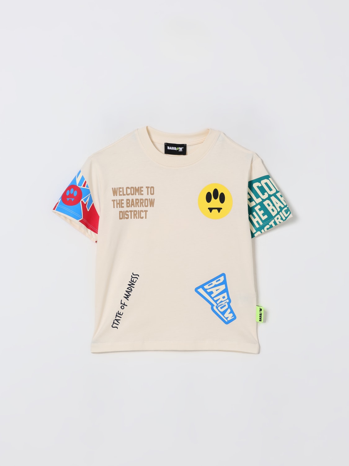 BARROW KIDS Tシャツ: Tシャツ ボーイ Barrow Kids, クリーム - Img 1