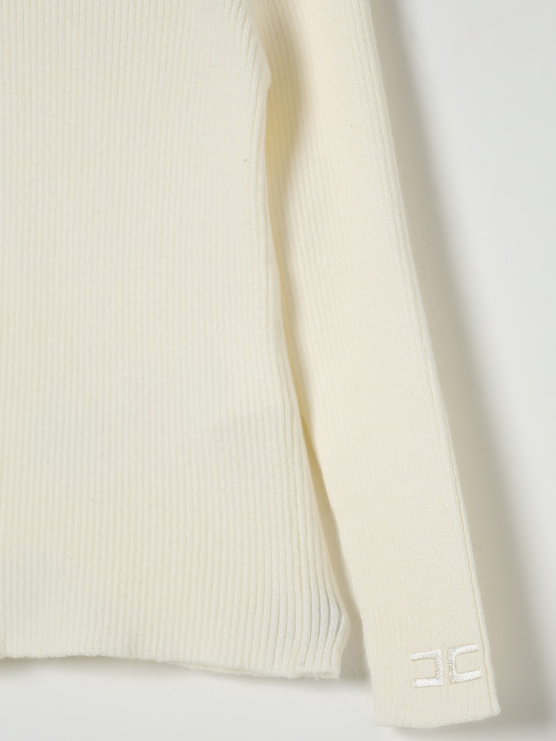 ELISABETTA FRANCHI LA MIA BAMBINA MAGLIA: Maglia in misto viscosa Elisabetta Franchi La Mia Bambina, Avorio - Img 3