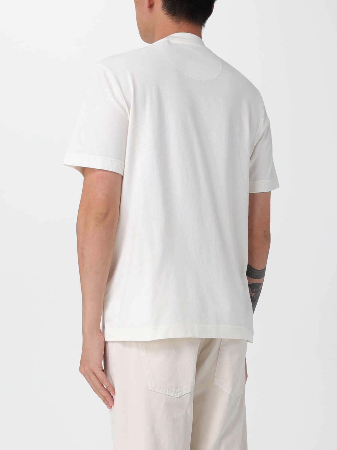 BARBOUR T-SHIRT: T-shirt men Barbour, White - Img 2