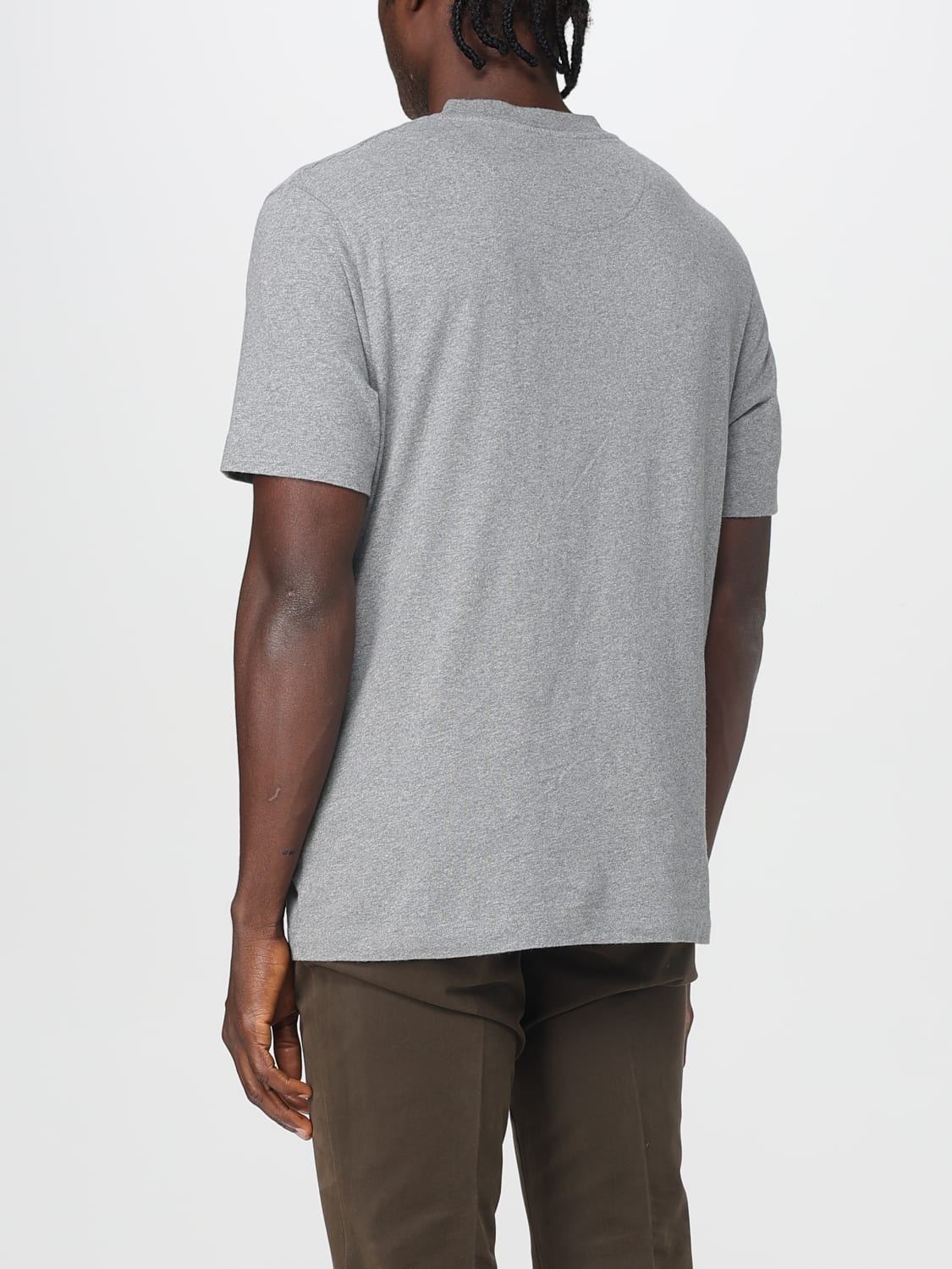 BARBOUR T-SHIRT: T-shirt herren Barbour, Grau - Img 2