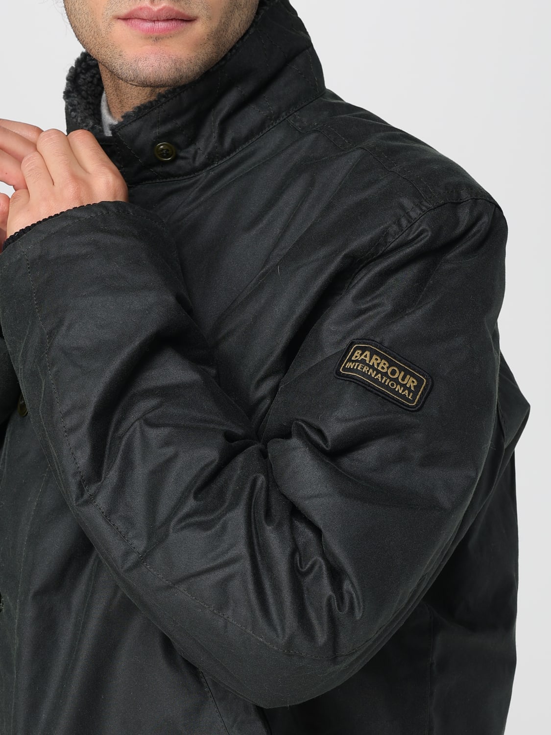 BARBOUR CHAQUETA: Abrigo hombre Barbour, Verde - Img 4