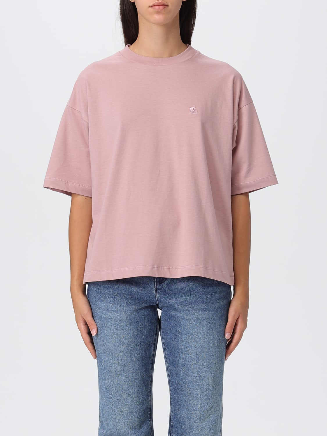 CARHARTT WIP T-SHIRT: T-shirt Carhartt Wip, Pink - Img 1