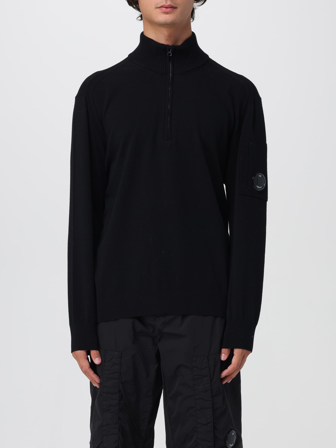 C.P. COMPANY SWEATER: Sweater men C.P. Company, Black - Img 1