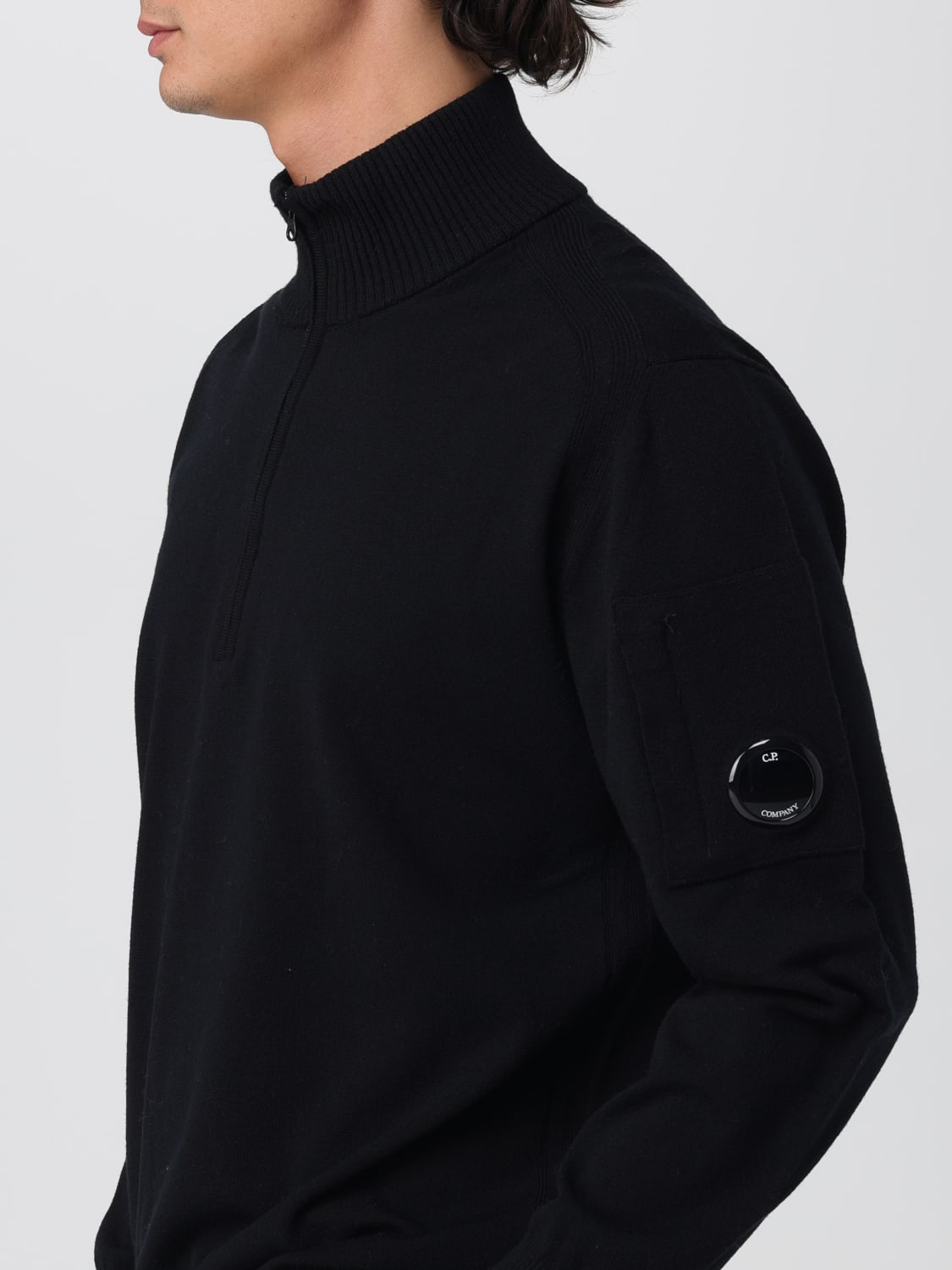 C.P. COMPANY SWEATER: Sweater men C.P. Company, Black - Img 3