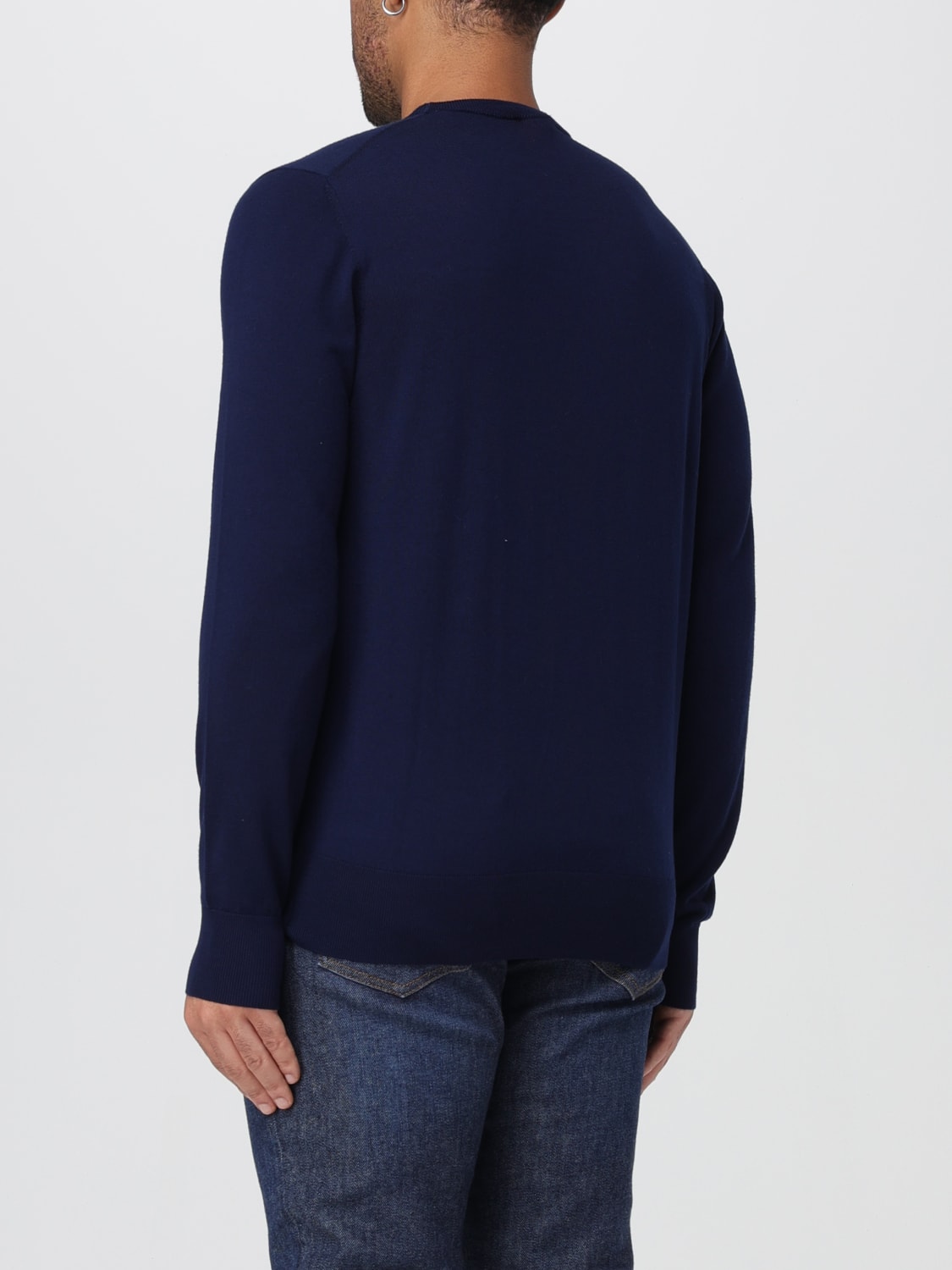 ASPESI PULLOVER: Pullover herren Aspesi, Blau - Img 2