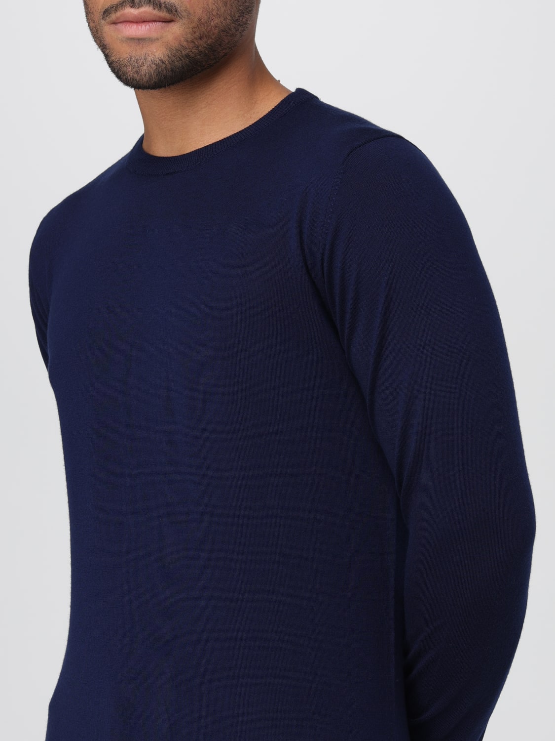 ASPESI PULLOVER: Pullover herren Aspesi, Blau - Img 3