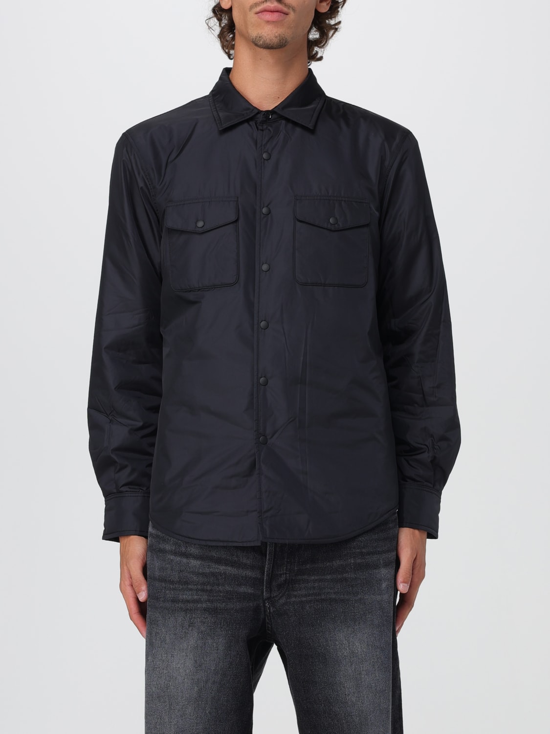 ASPESI HEMD: Hemd herren Aspesi, Schwarz - Img 1