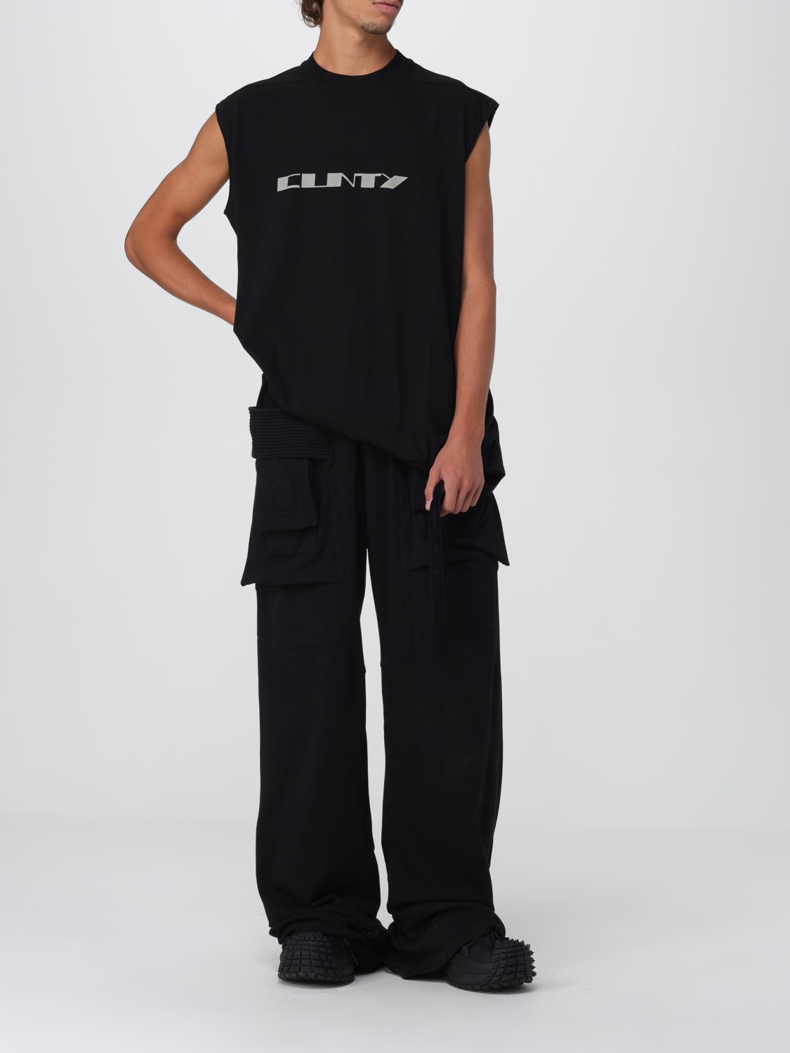 RICK OWENS DRKSHDW T-SHIRT: T-shirt herren Rick Owens Drkshdw, Schwarz - Img 2