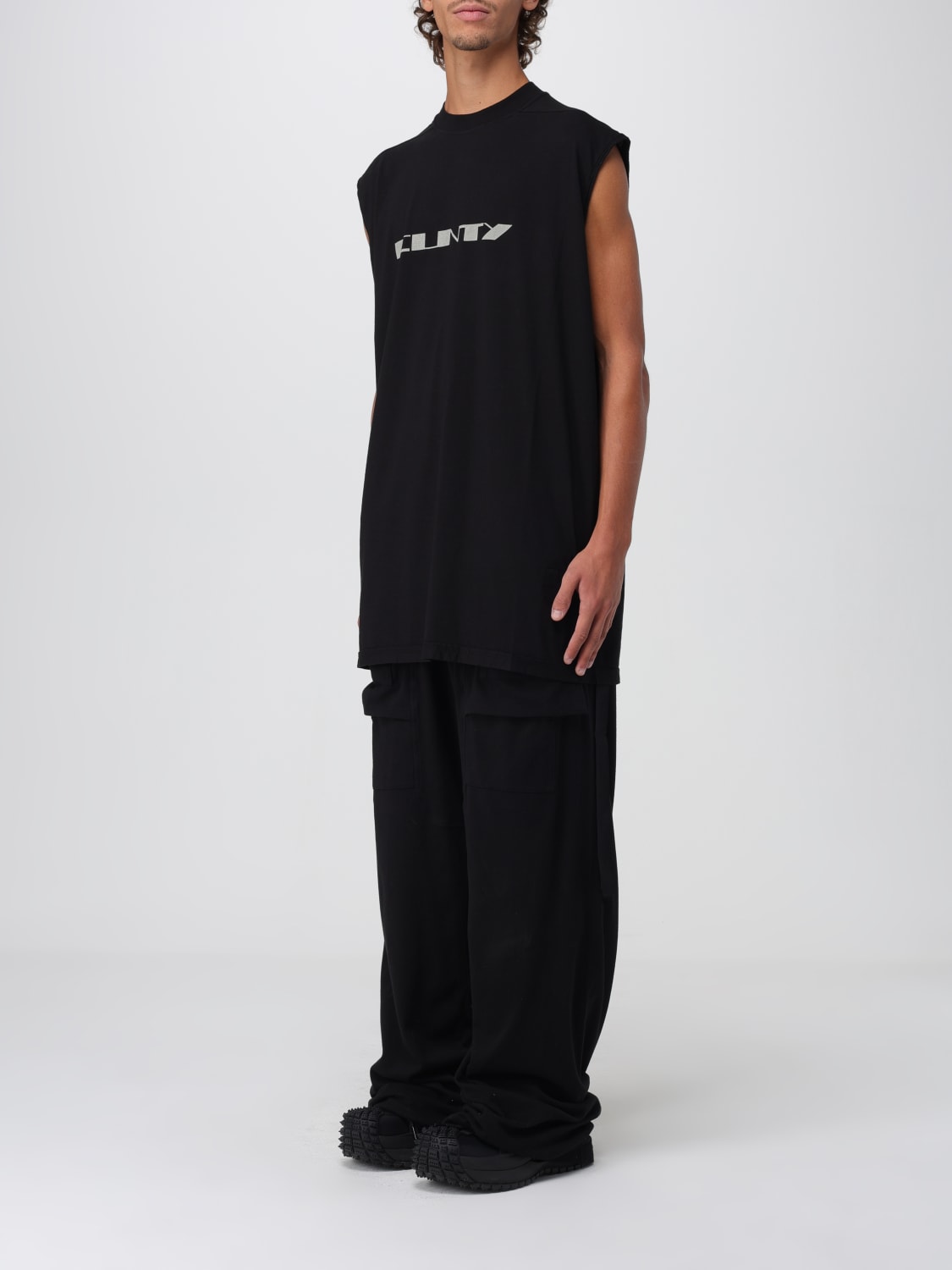 RICK OWENS DRKSHDW T-SHIRT: T-shirt herren Rick Owens Drkshdw, Schwarz - Img 4