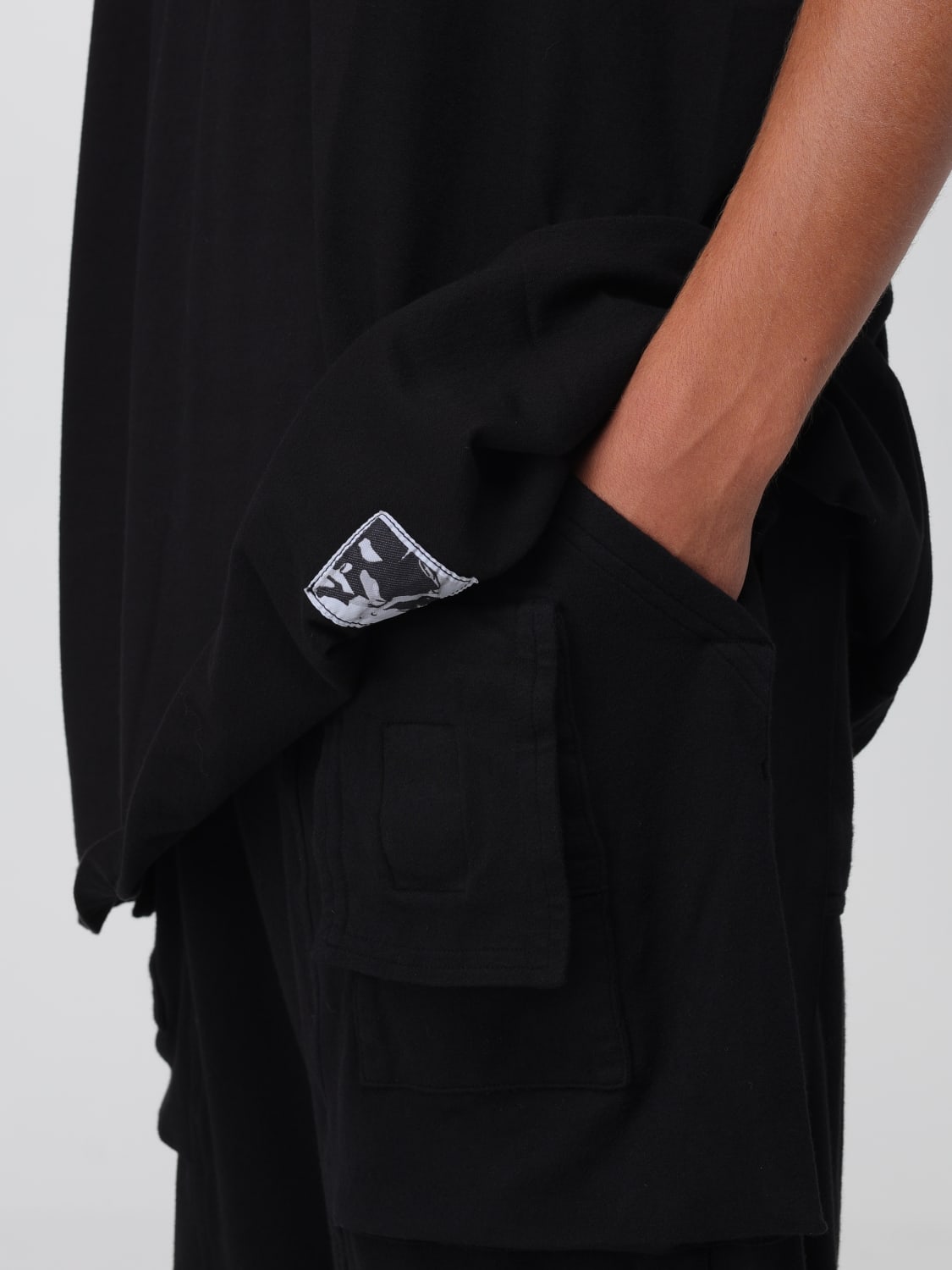 RICK OWENS DRKSHDW T-SHIRT: T-shirt herren Rick Owens Drkshdw, Schwarz - Img 5