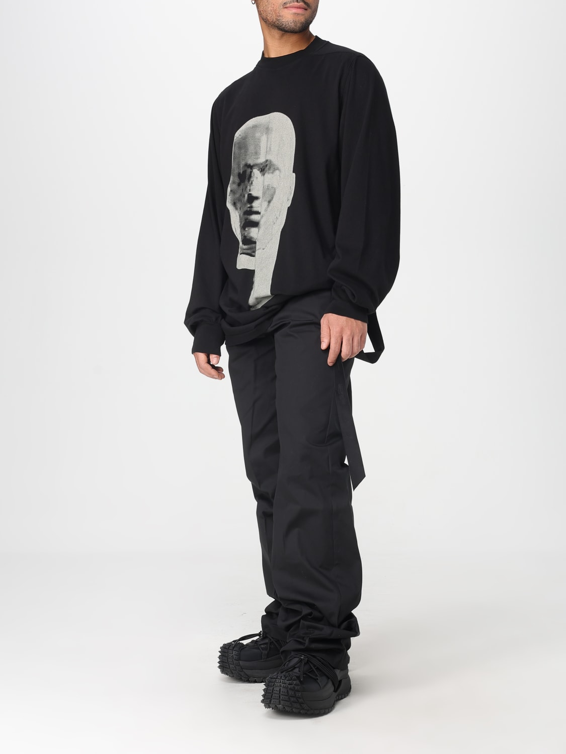 RICK OWENS DRKSHDW T-SHIRT: T-shirt men Rick Owens Drkshdw, Black - Img 2