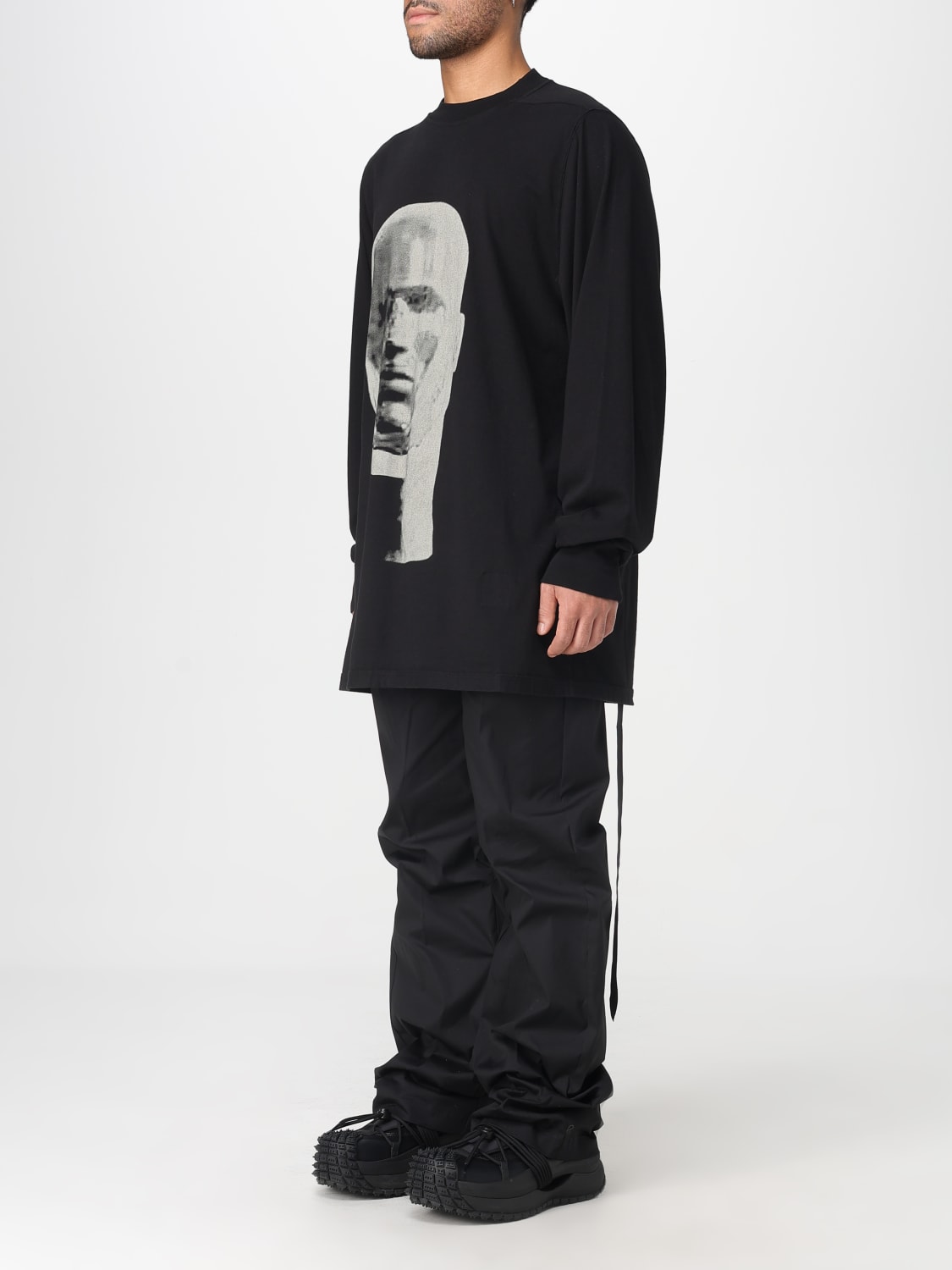 RICK OWENS DRKSHDW T-SHIRT: T-shirt men Rick Owens Drkshdw, Black - Img 4