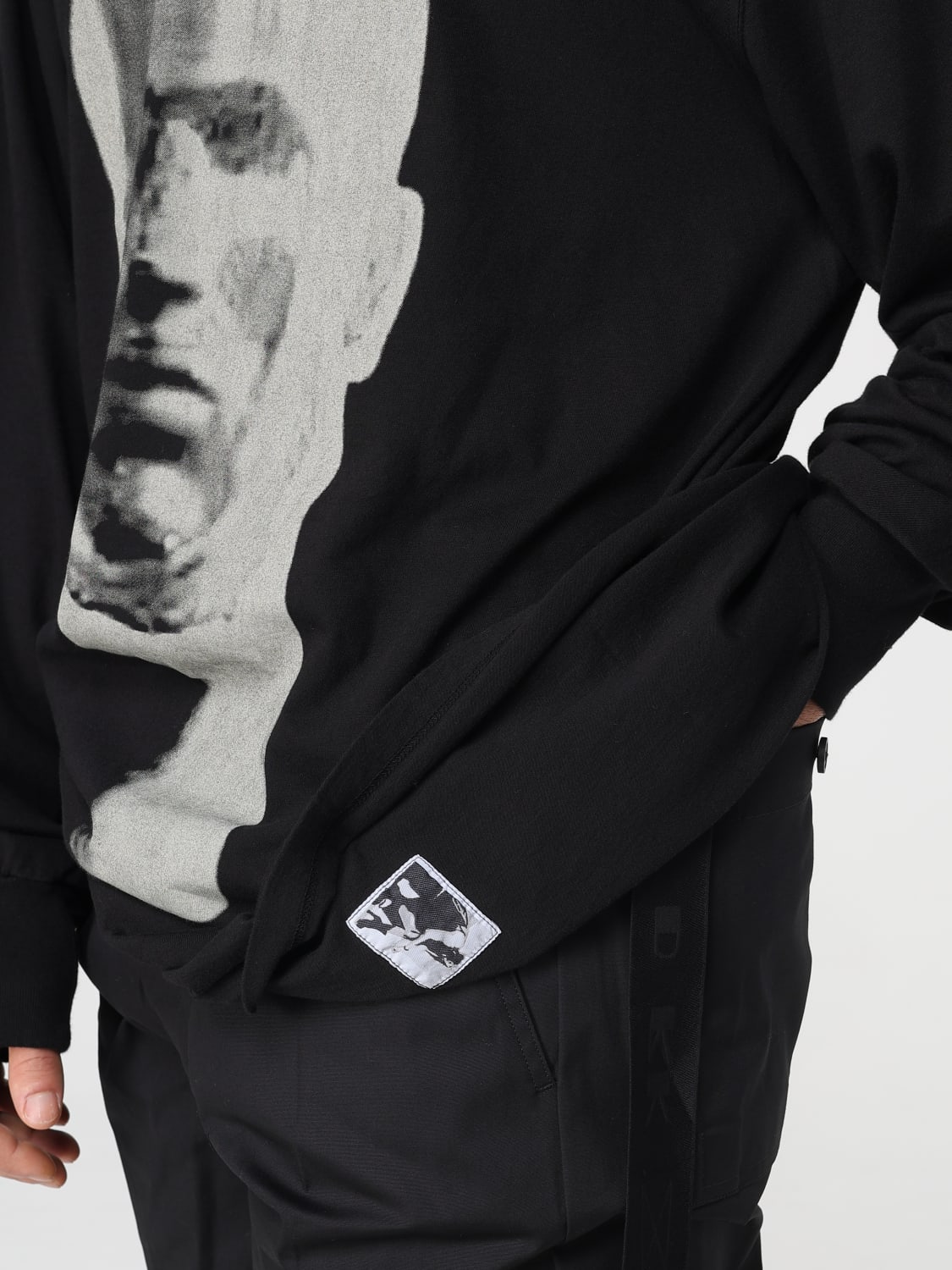 RICK OWENS DRKSHDW T-SHIRT: T-shirt men Rick Owens Drkshdw, Black - Img 5