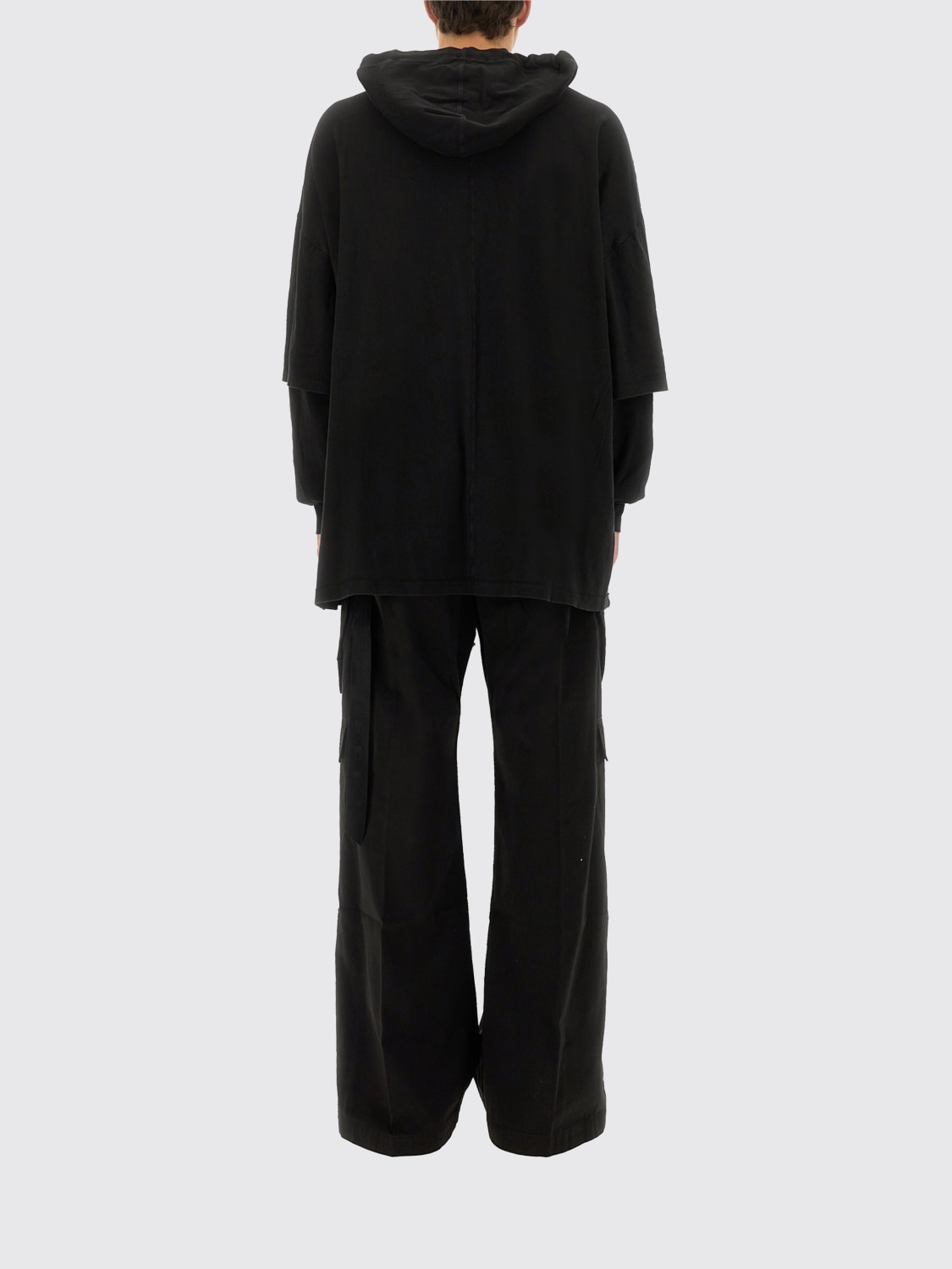 RICK OWENS DRKSHDW SUDADERA: Sudadera hombre Rick Owens Drkshdw, Negro - Img 3
